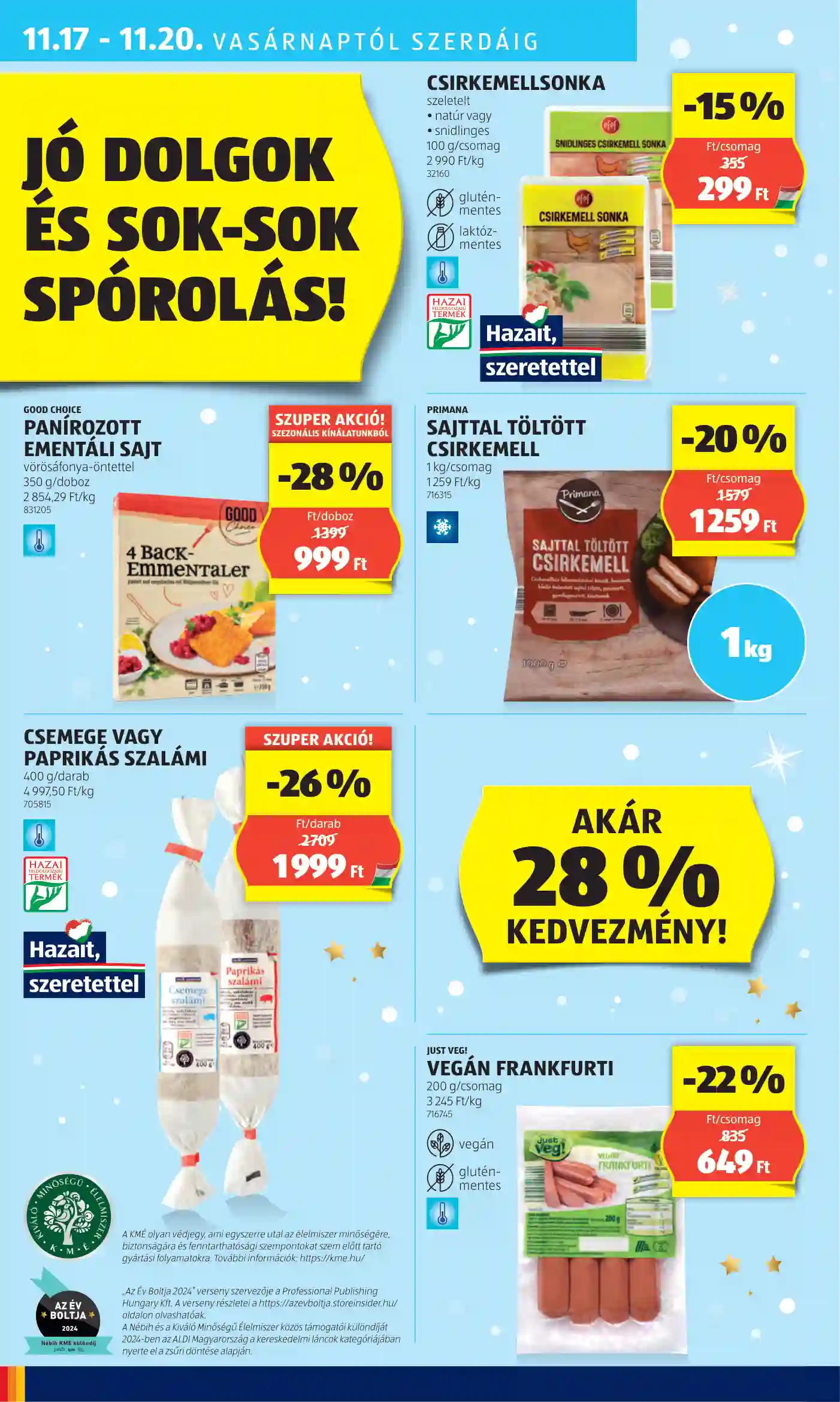 Aldi akciós újság 46. hét (30 oldal)