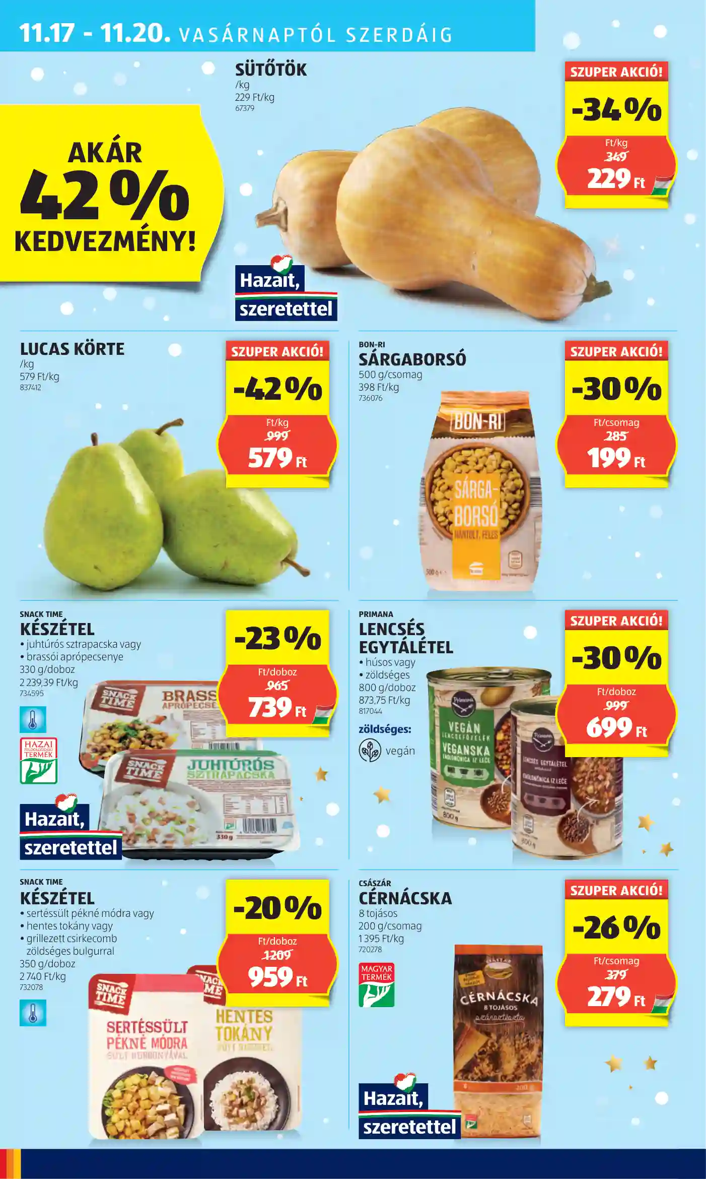 Aldi akciós újság 46. hét (32 oldal)