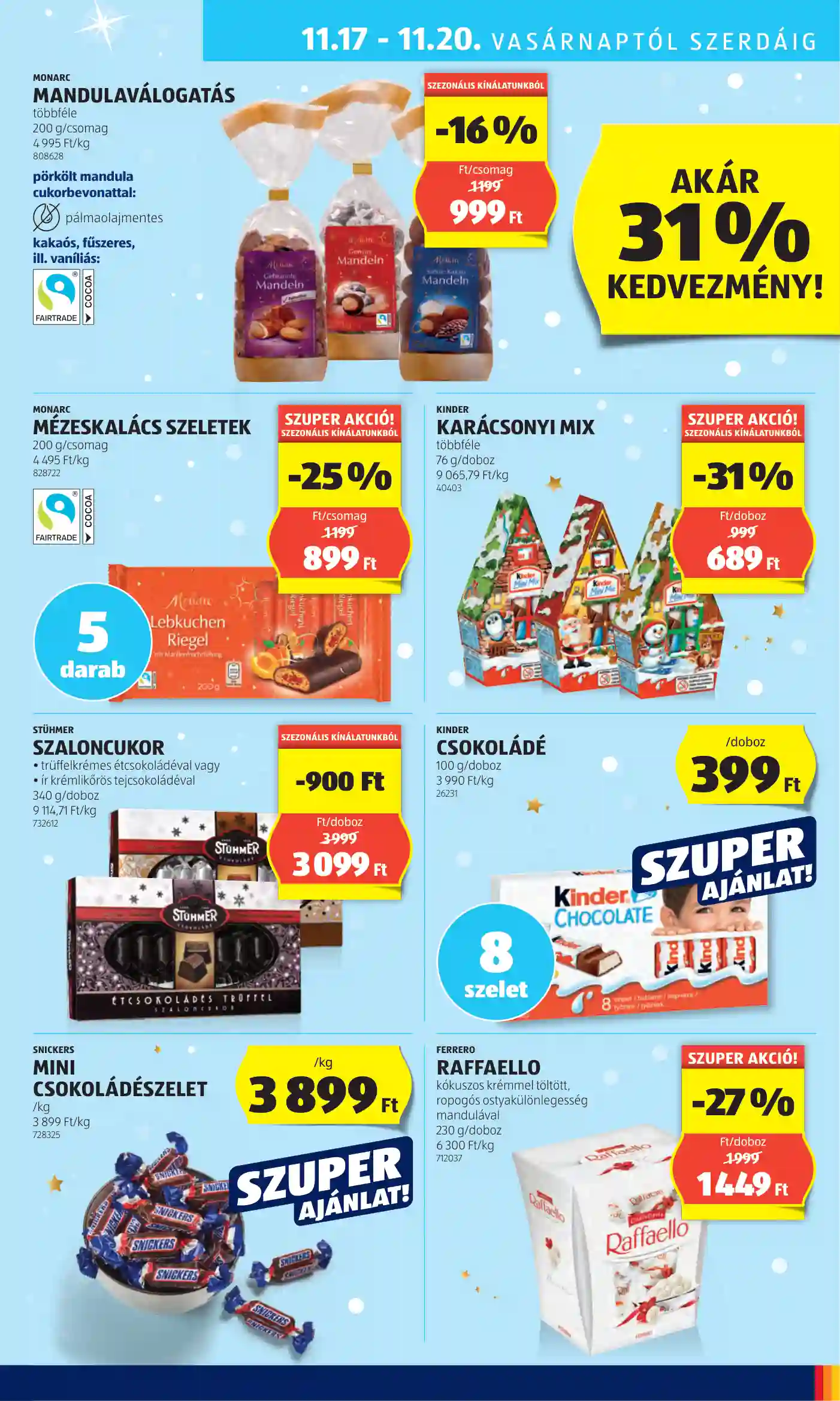 Aldi akciós újság 46. hét (33 oldal)