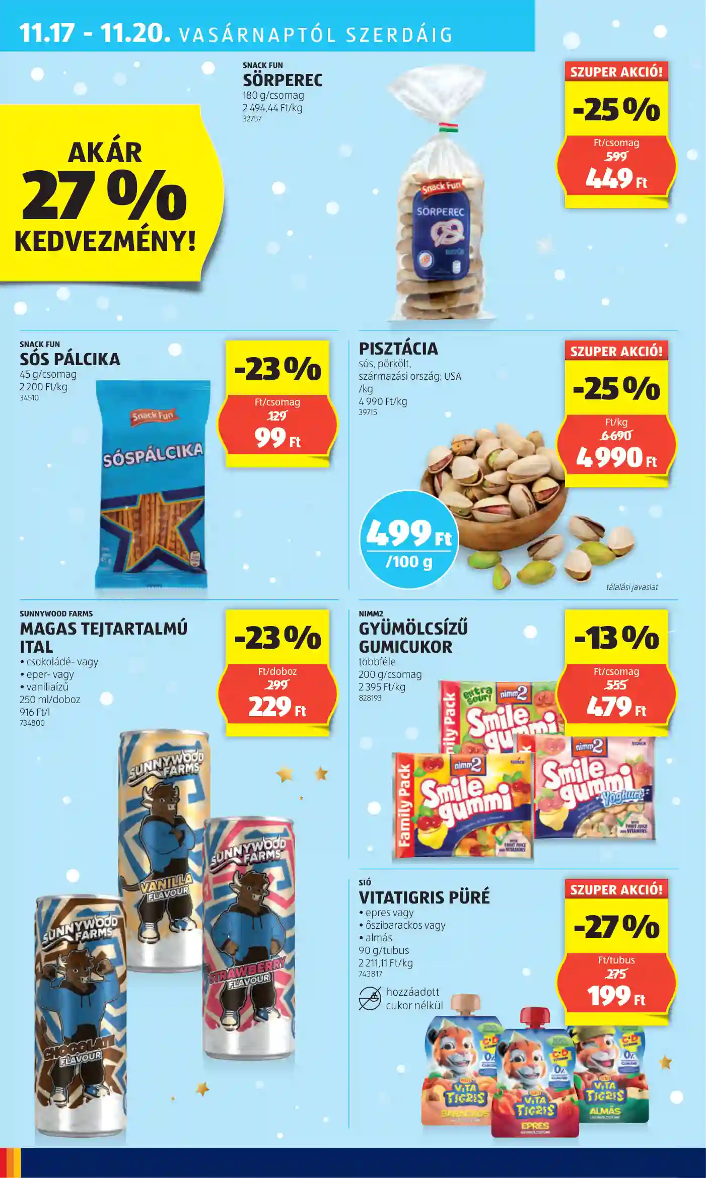 Aldi akciós újság 46. hét (34 oldal)