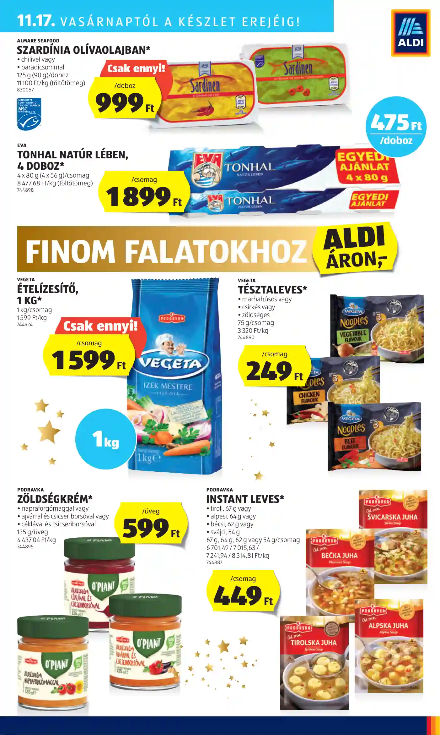 Aldi akciós újság 46. hét (40 oldal)