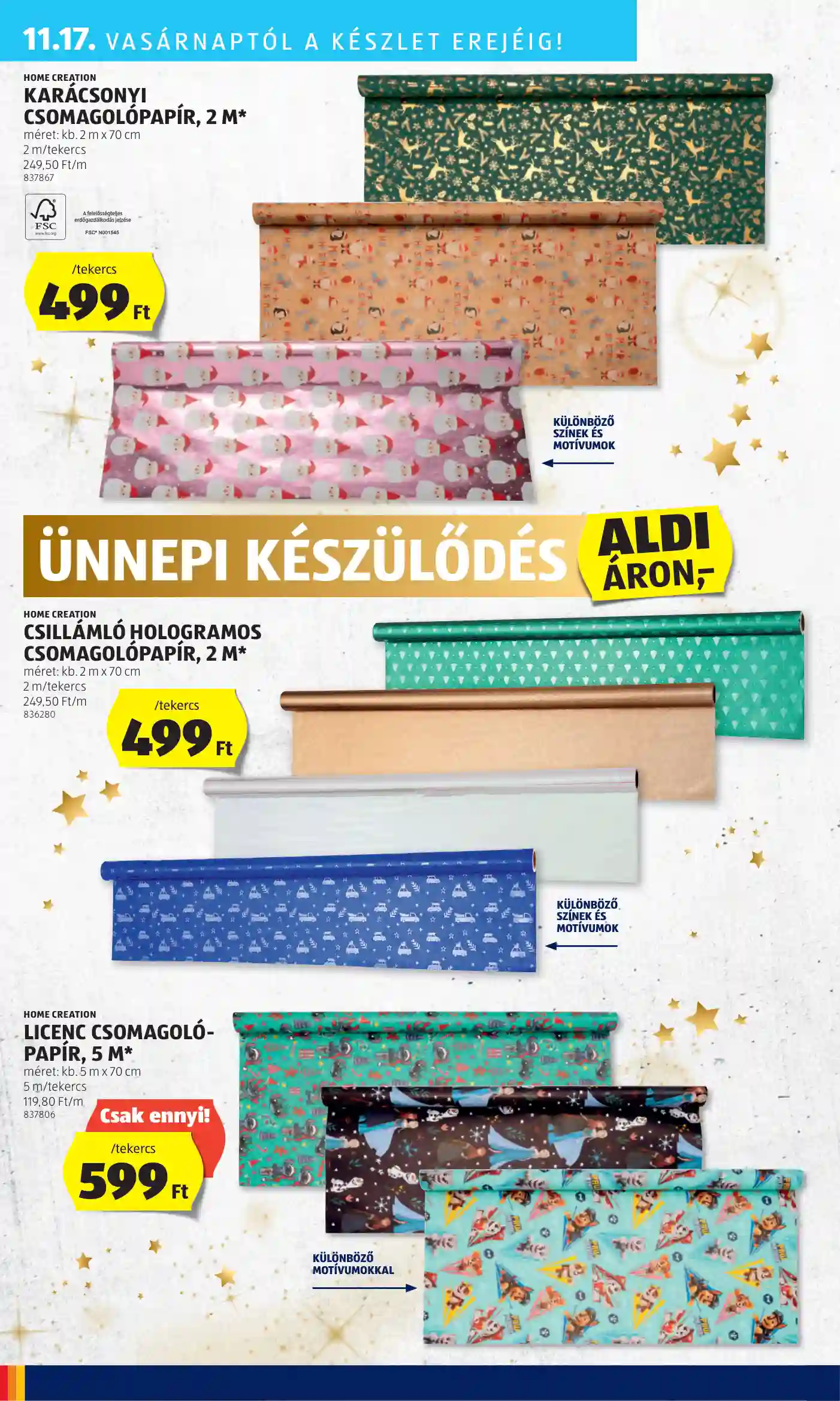 Aldi akciós újság 46. hét (48 oldal)