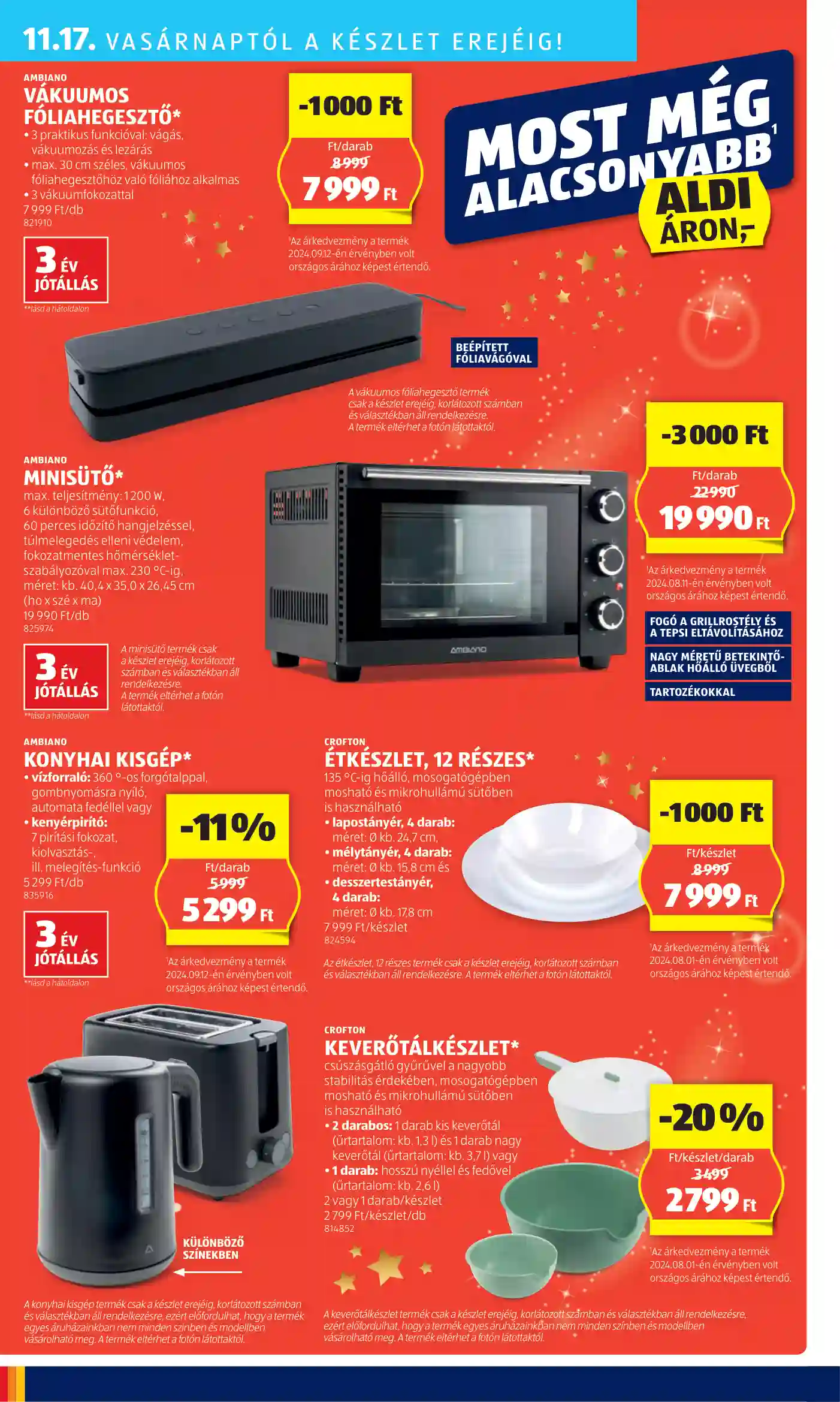 Aldi akciós újság 46. hét (54 oldal)
