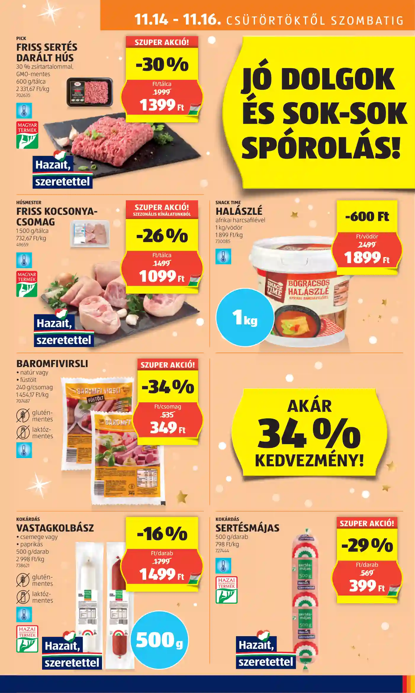 Aldi akciós újság 46. hét (57 oldal)