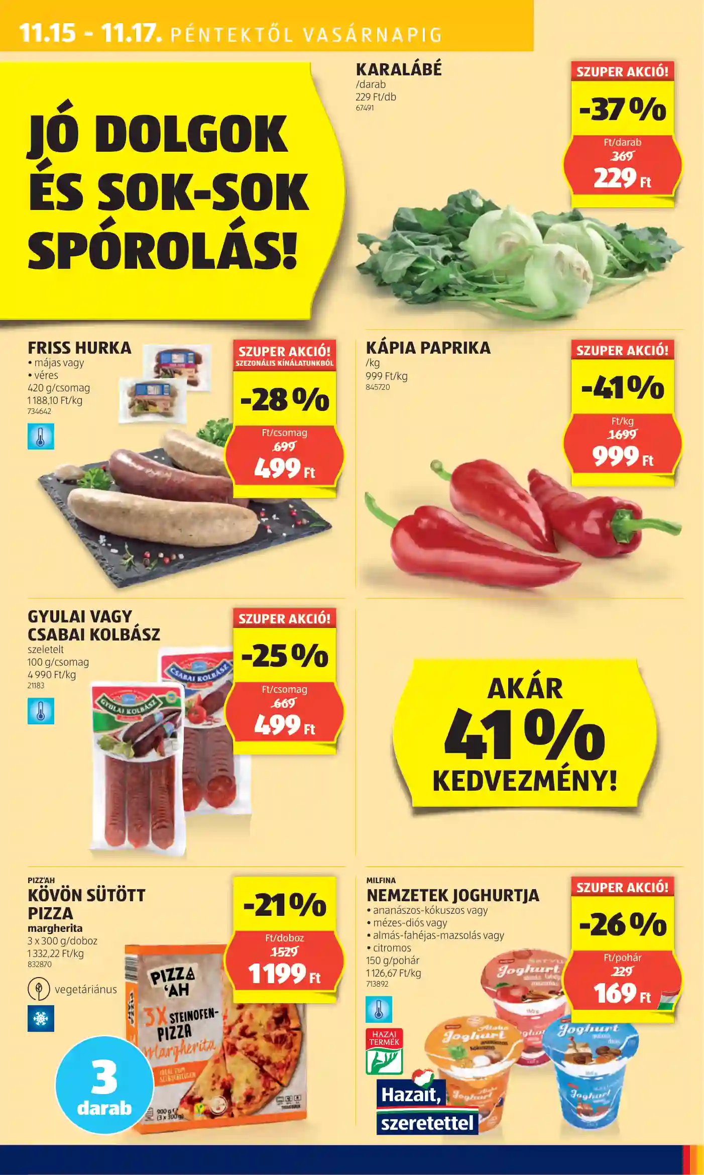 Aldi akciós újság 46. hét (58 oldal)