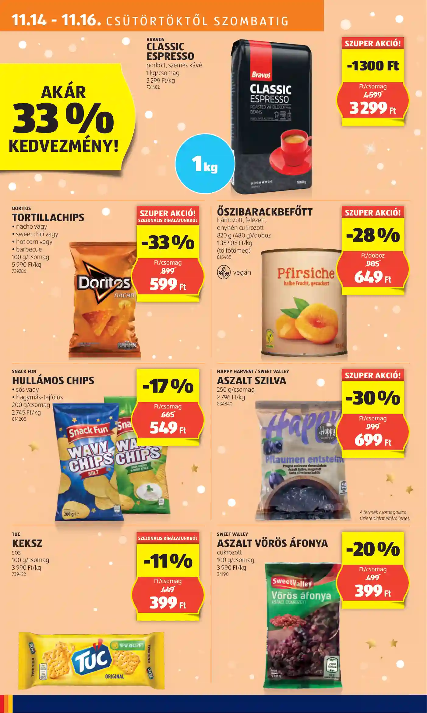 Aldi akciós újság 46. hét (66 oldal)
