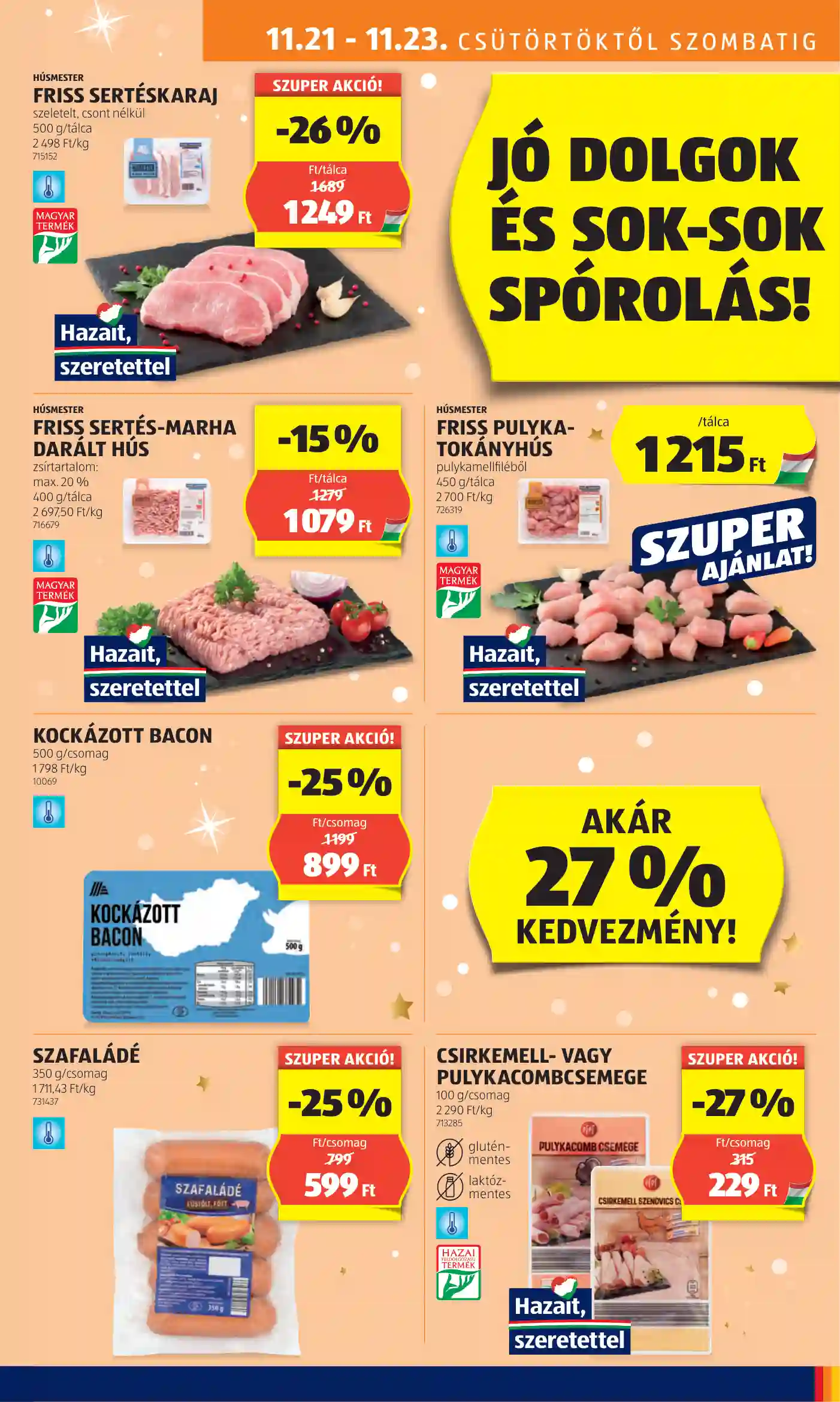 Aldi akciós újság 47. hét (5 oldal)