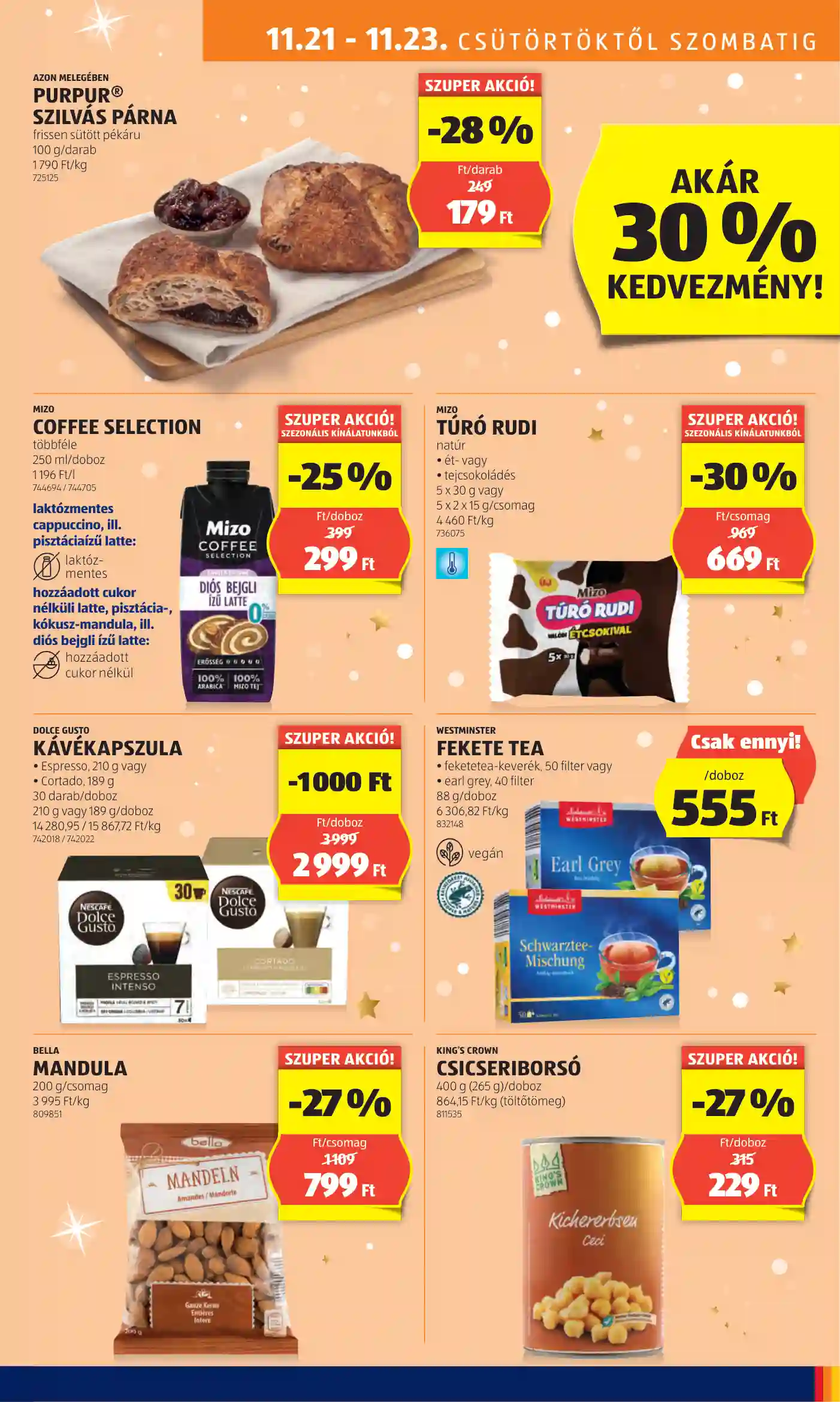 Aldi akciós újság 47. hét (7 oldal)