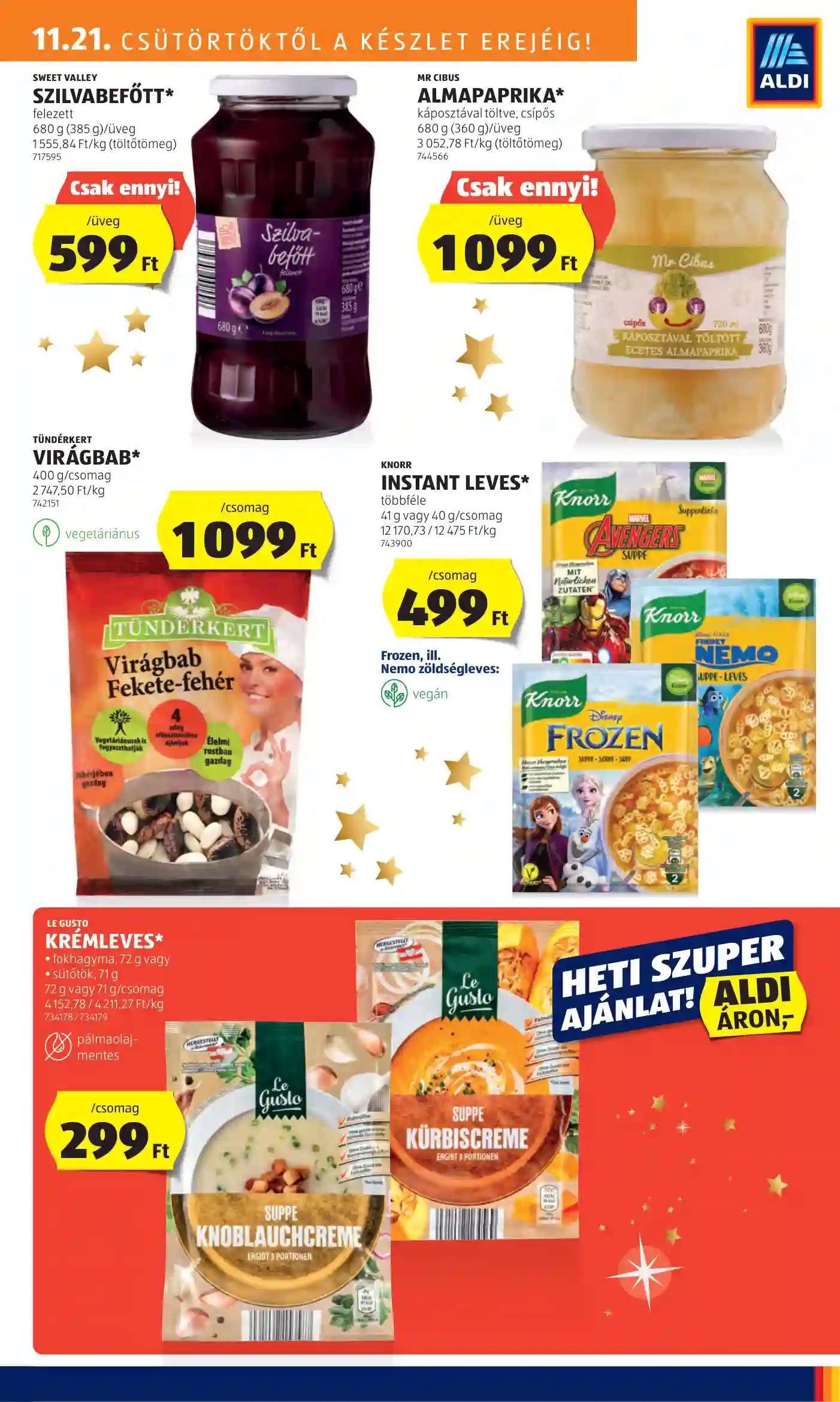 Aldi akciós újság 47. hét (16 oldal)
