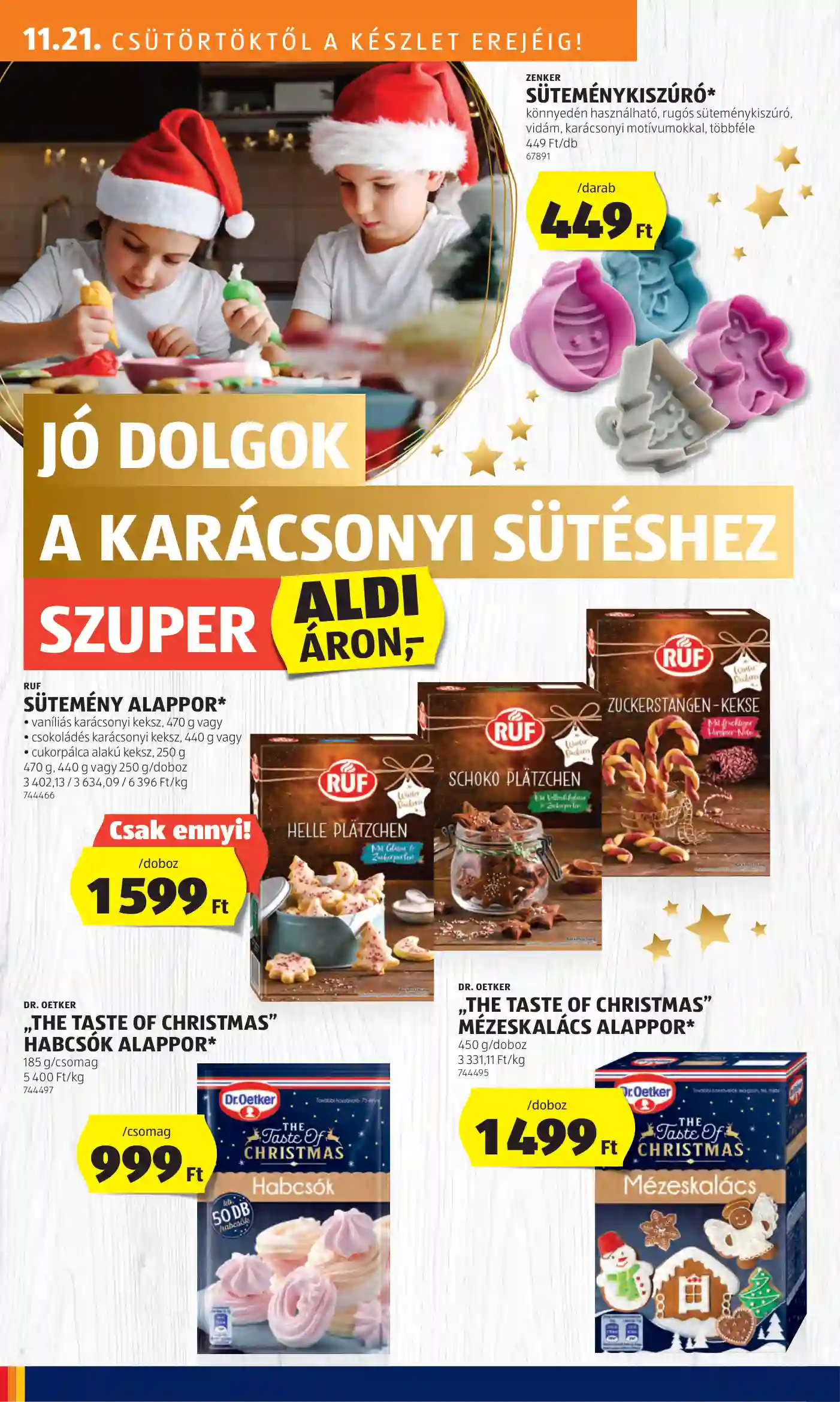 Aldi akciós újság 47. hét (19 oldal)