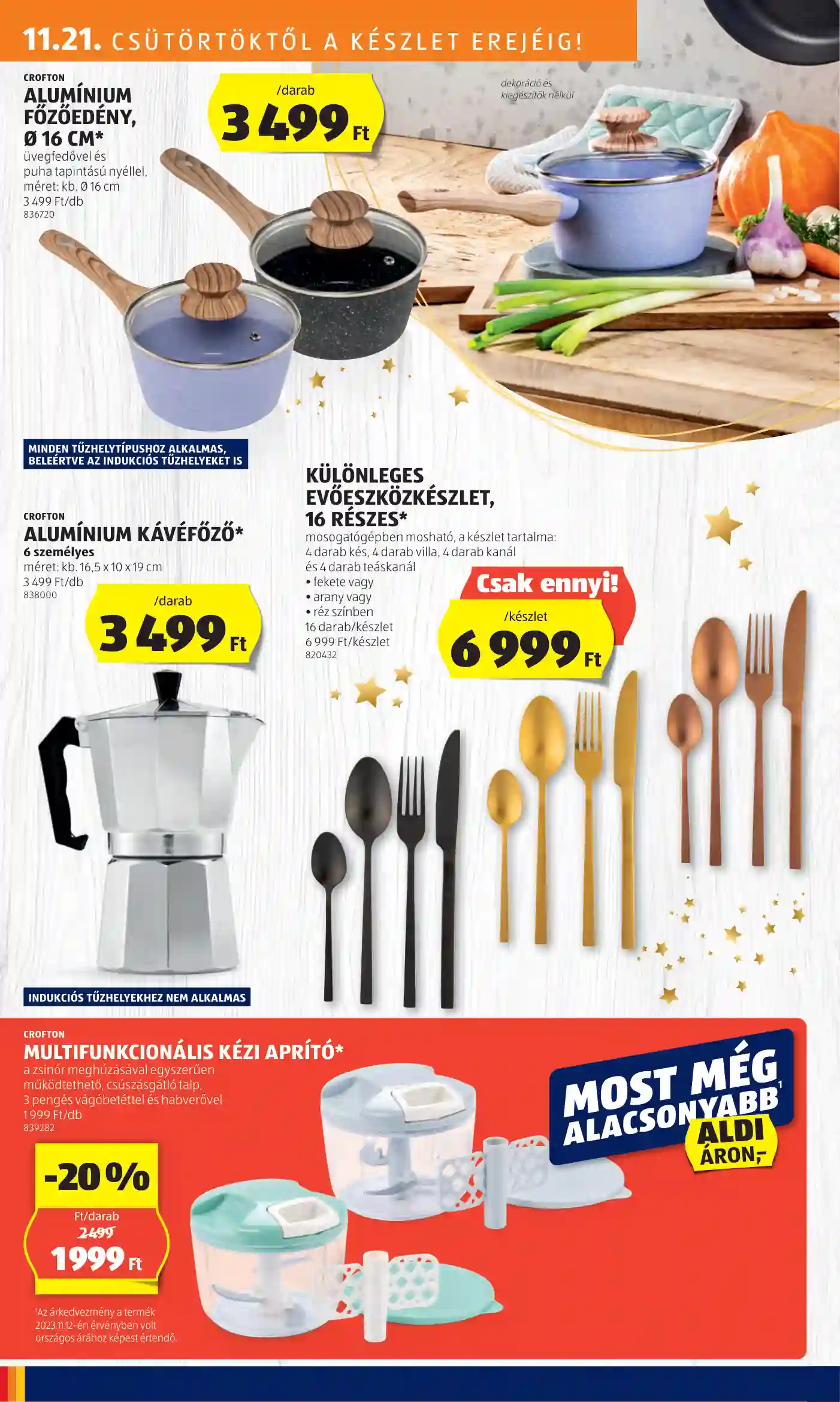 Aldi akciós újság 47. hét (23 oldal)