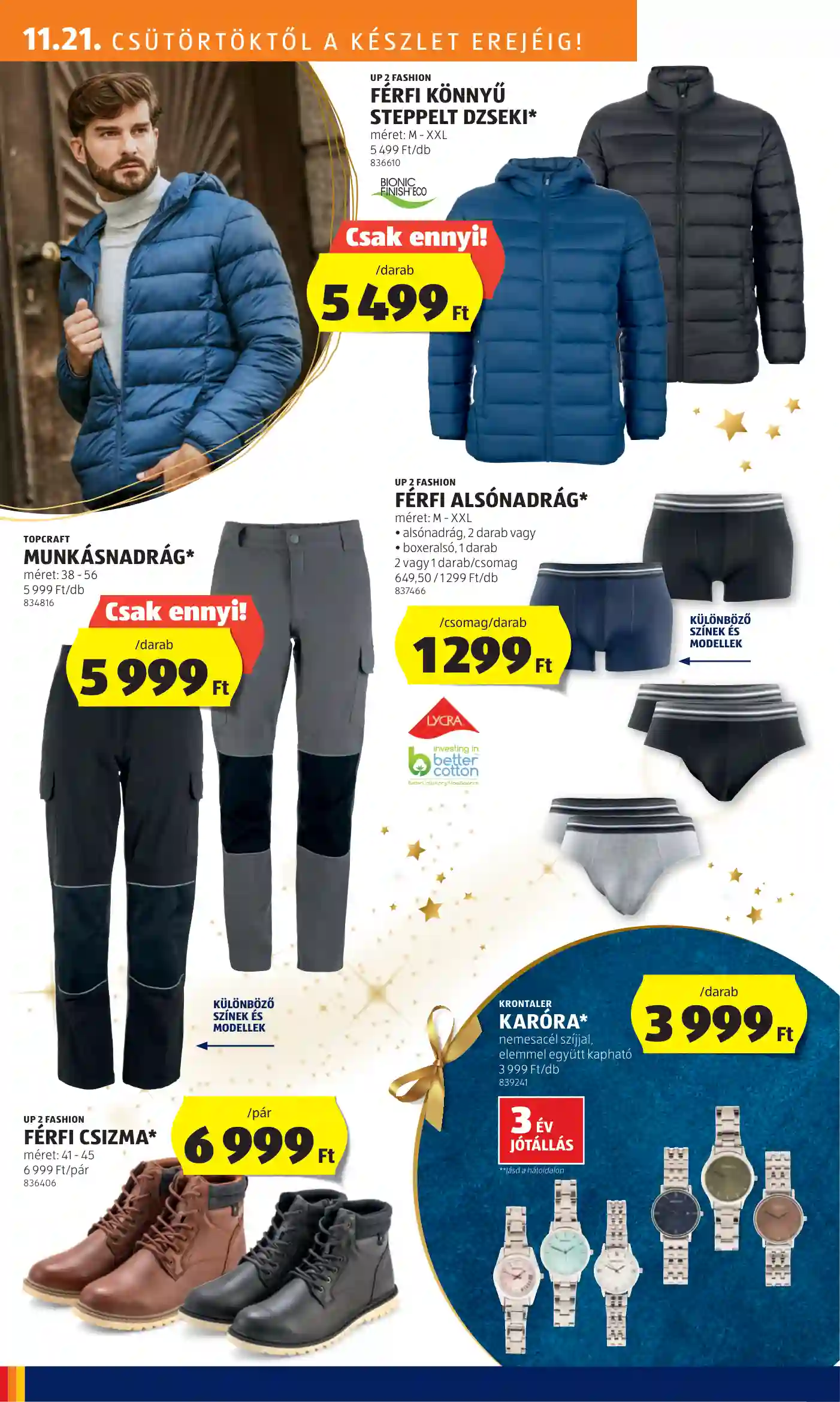 Aldi akciós újság 47. hét (30 oldal)