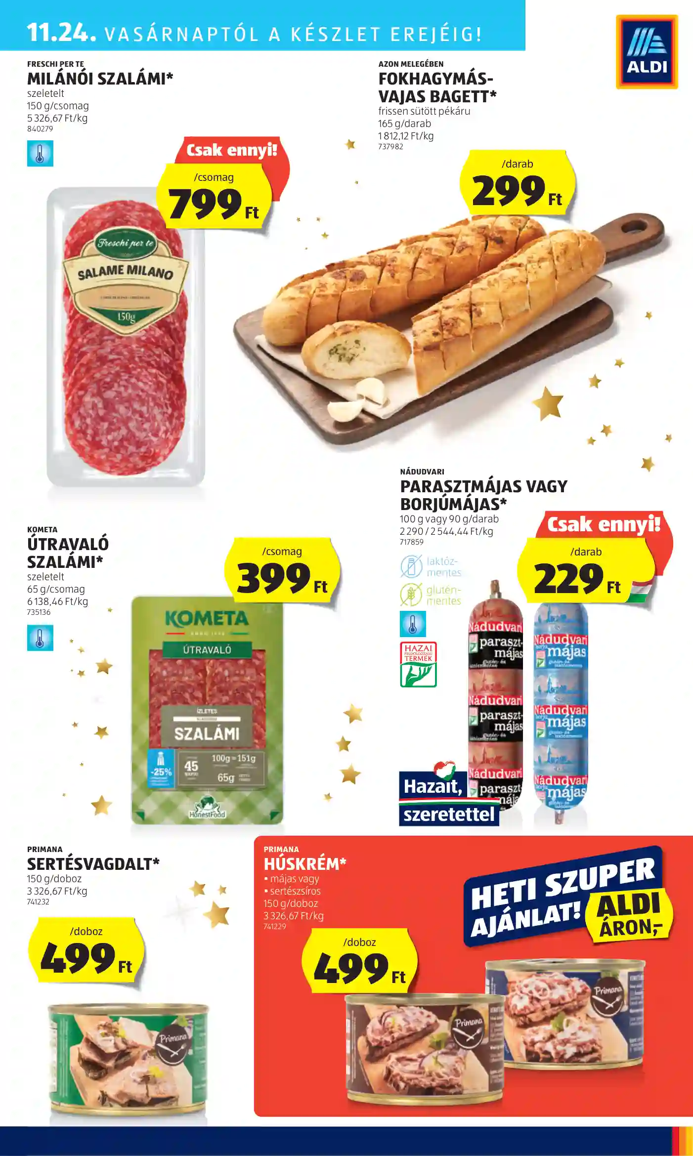Aldi akciós újság 47. hét (44 oldal)