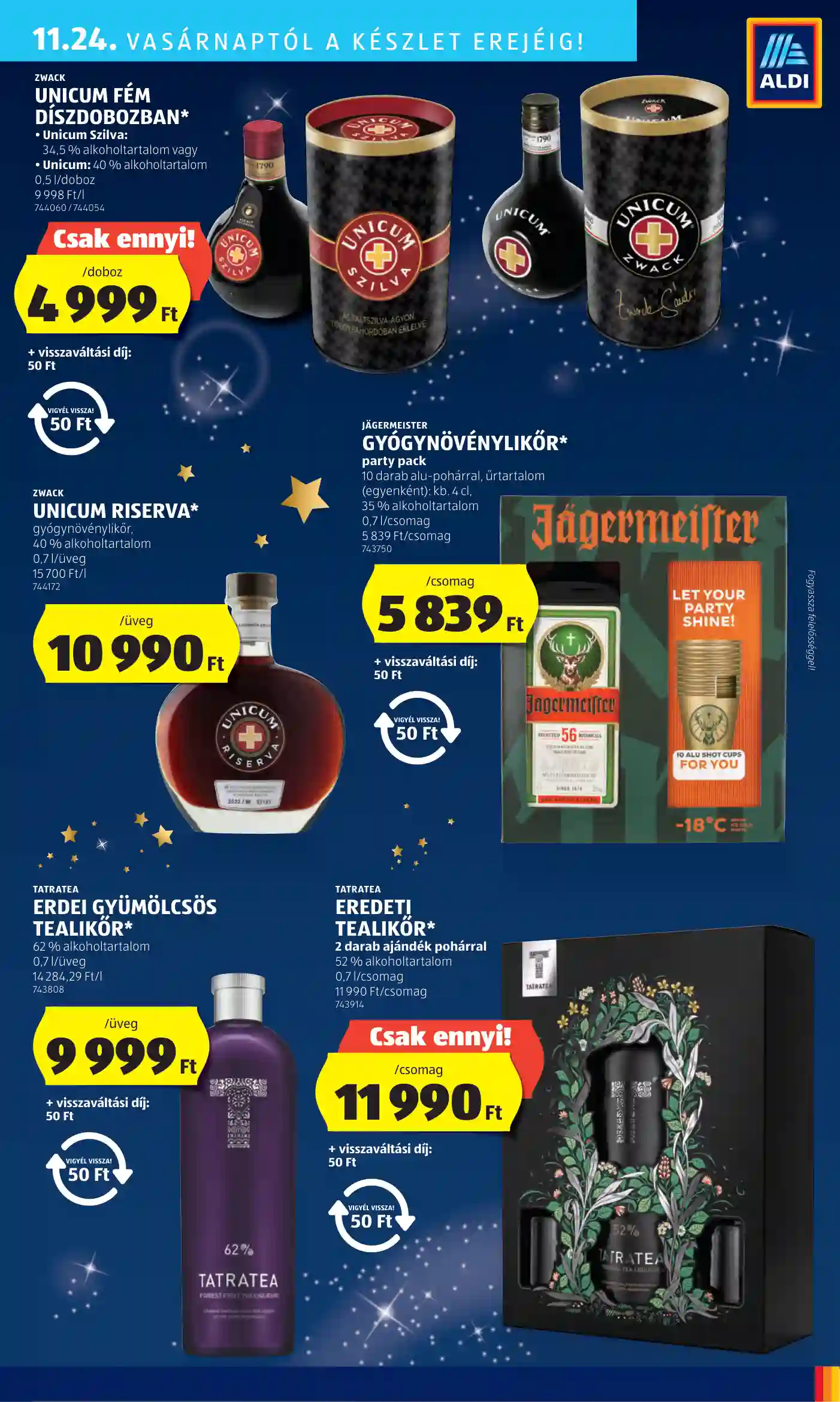 Aldi akciós újság 47. hét (55 oldal)