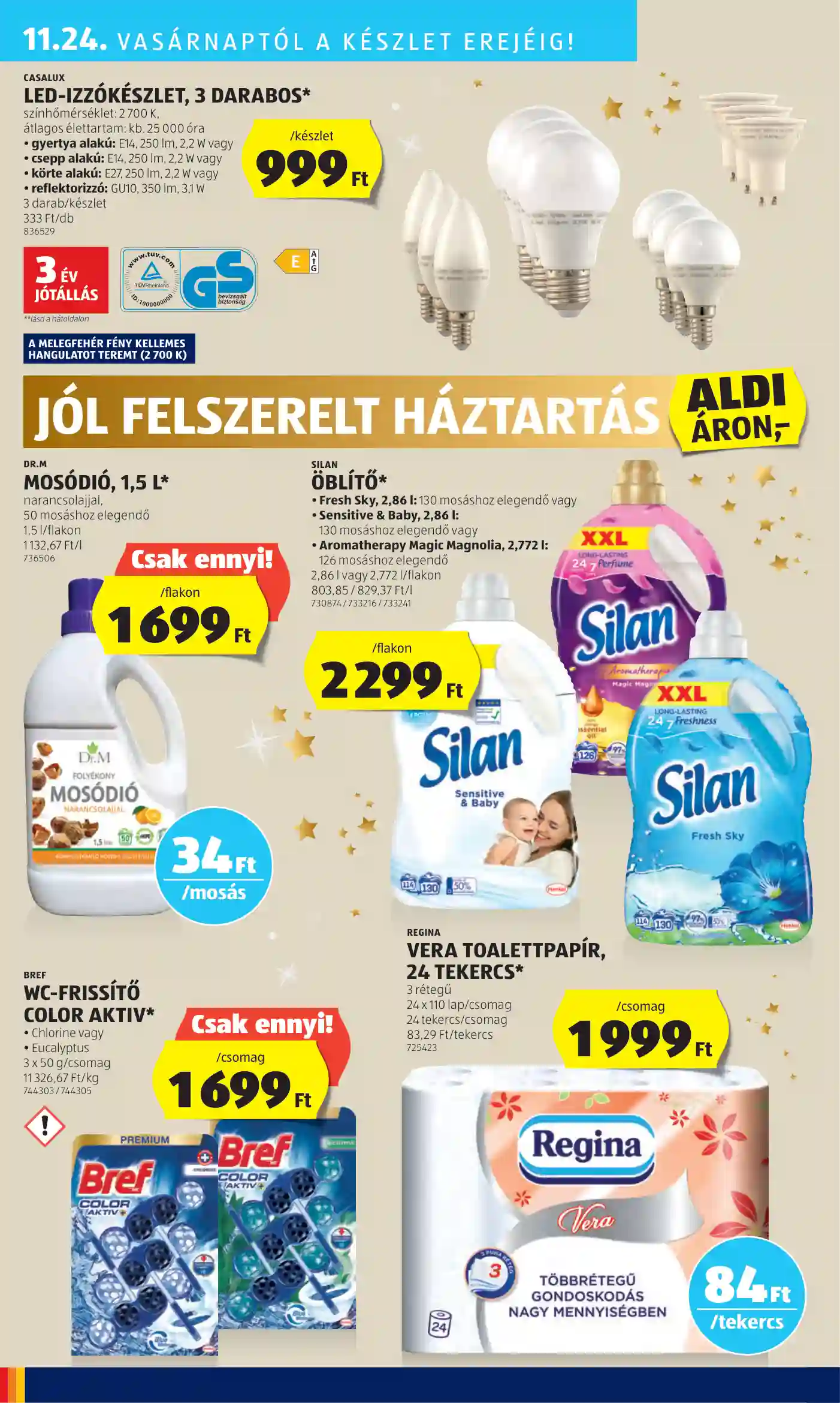 Aldi akciós újság 47. hét (65 oldal)