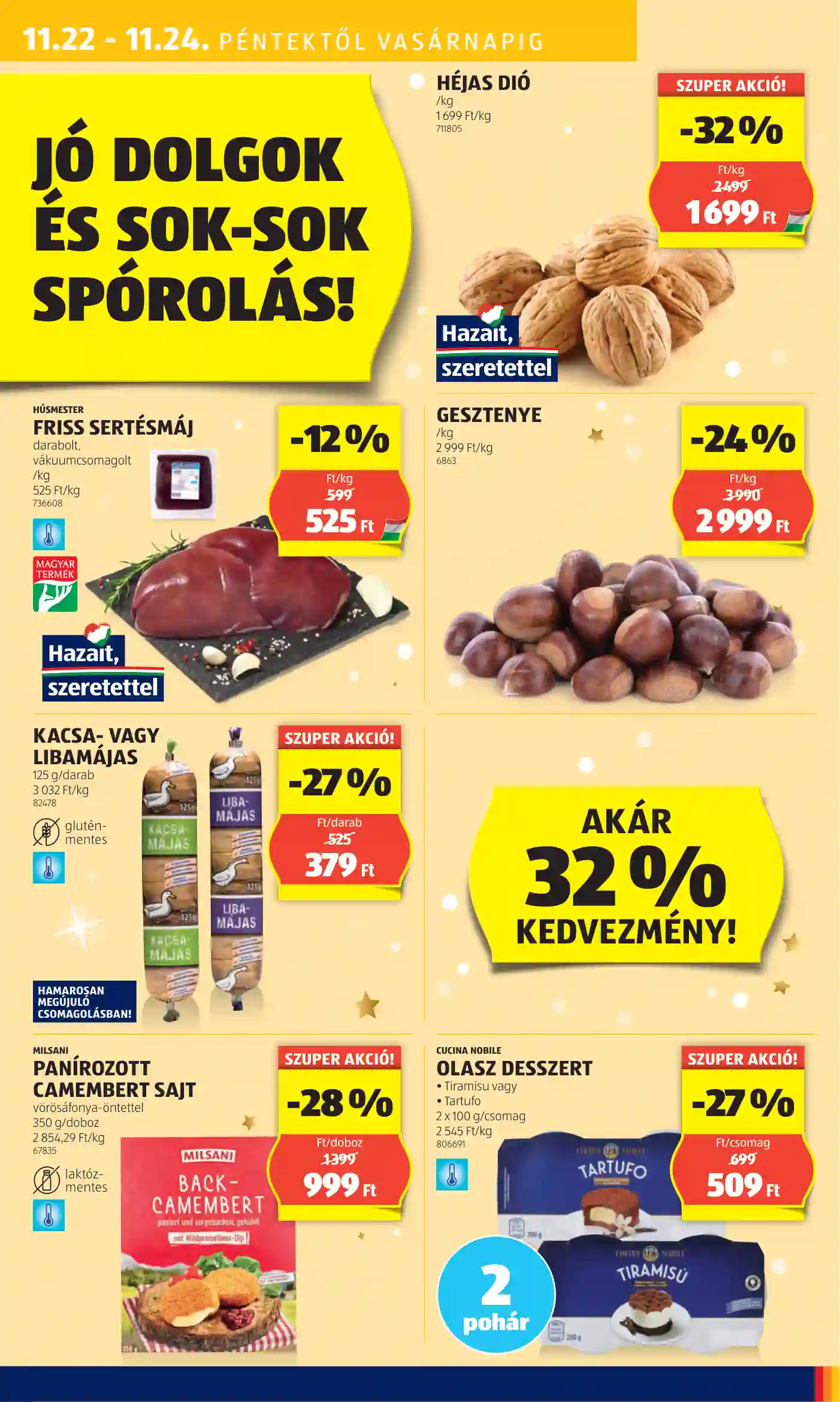 Aldi akciós újság 47. hét (66 oldal)