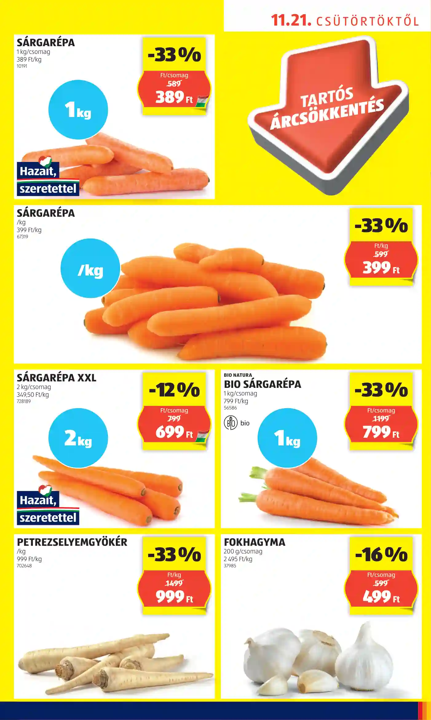 Aldi akciós újság 47. hét (3 oldal)