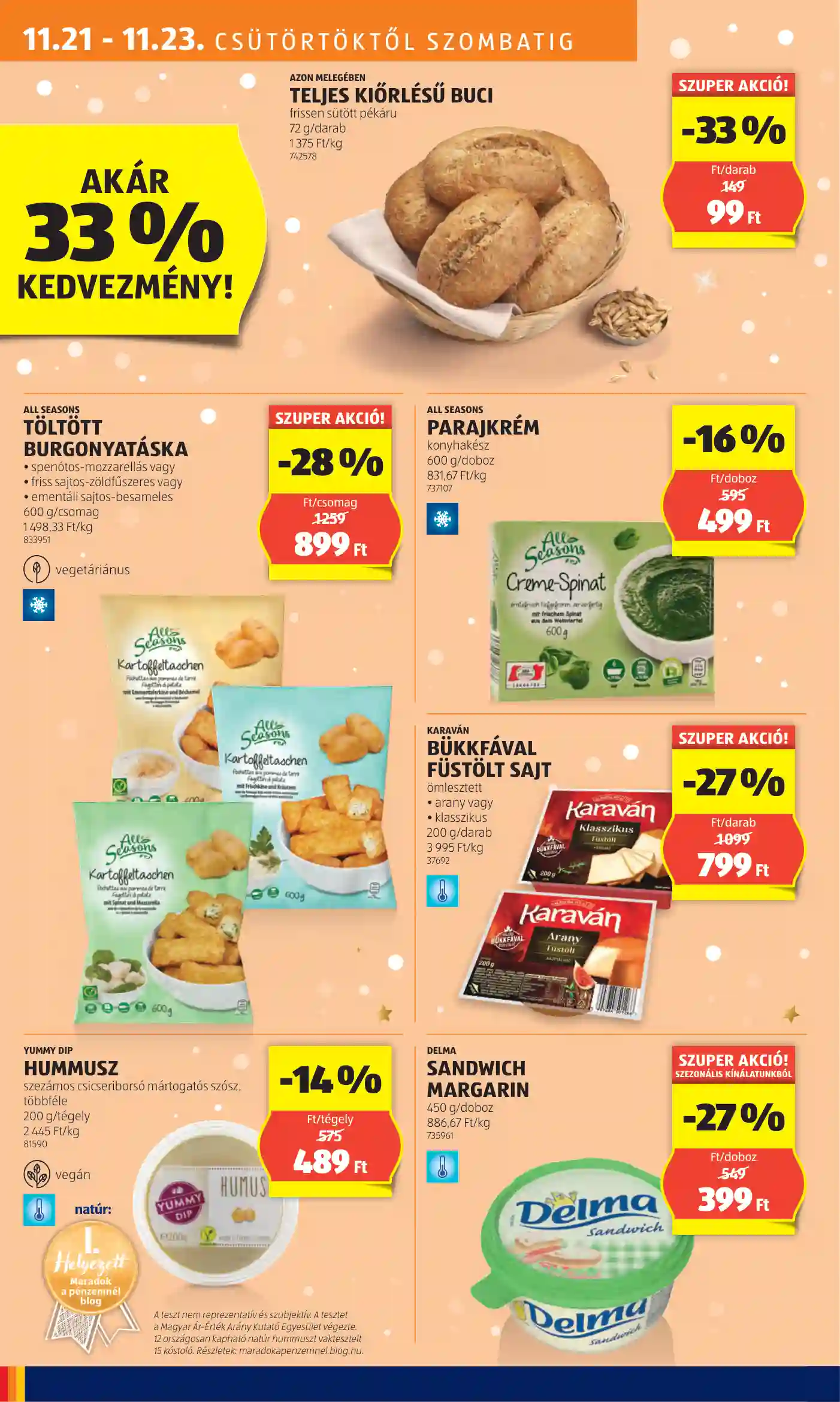Aldi akciós újság 47. hét (6 oldal)