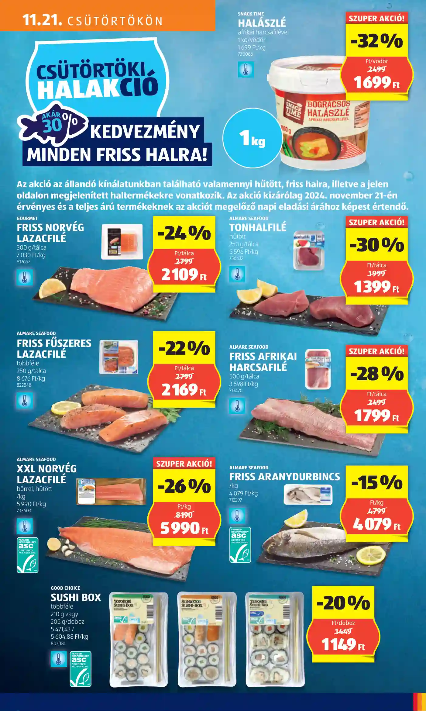 Aldi akciós újság 47. hét (11 oldal)