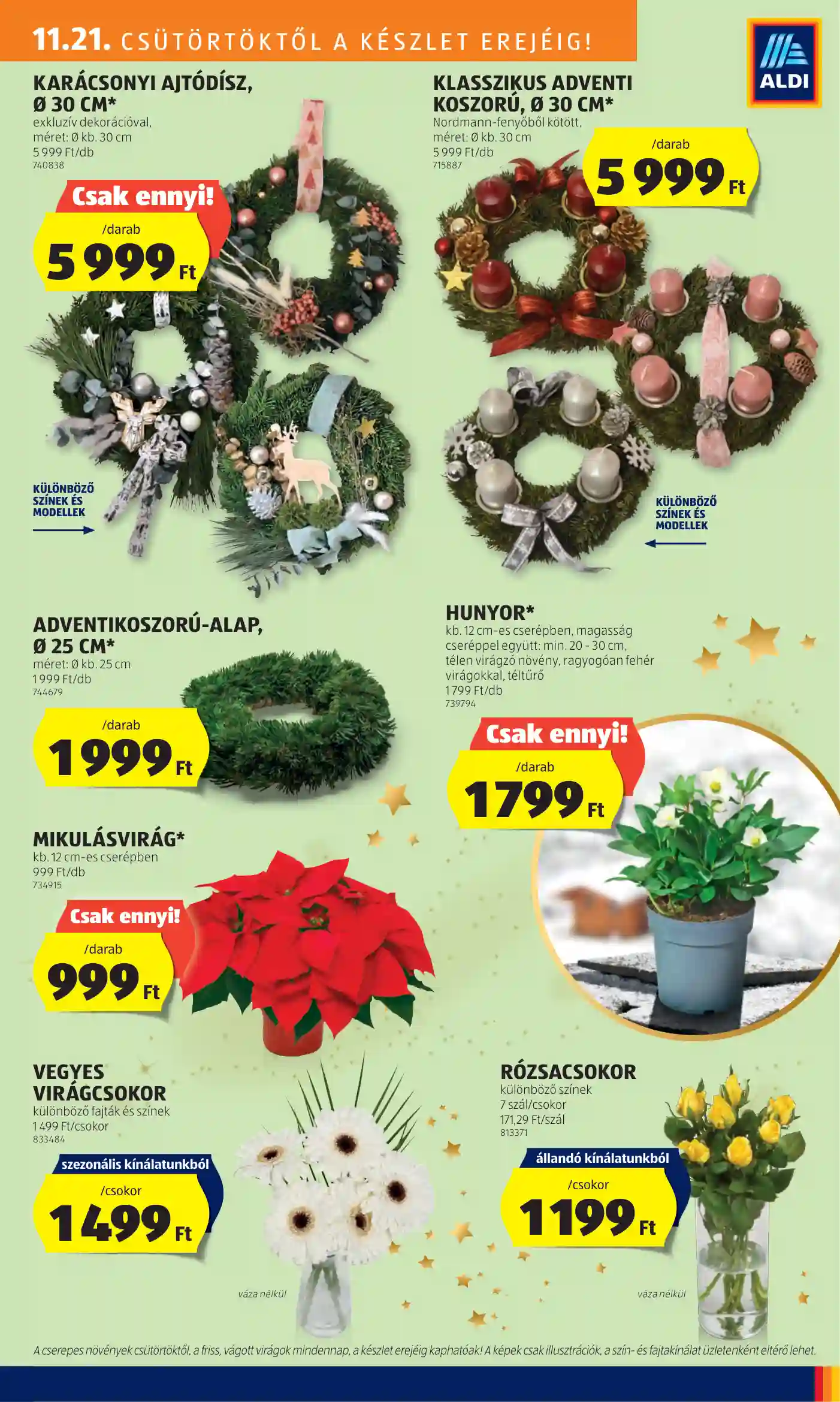 Aldi akciós újság 47. hét (36 oldal)