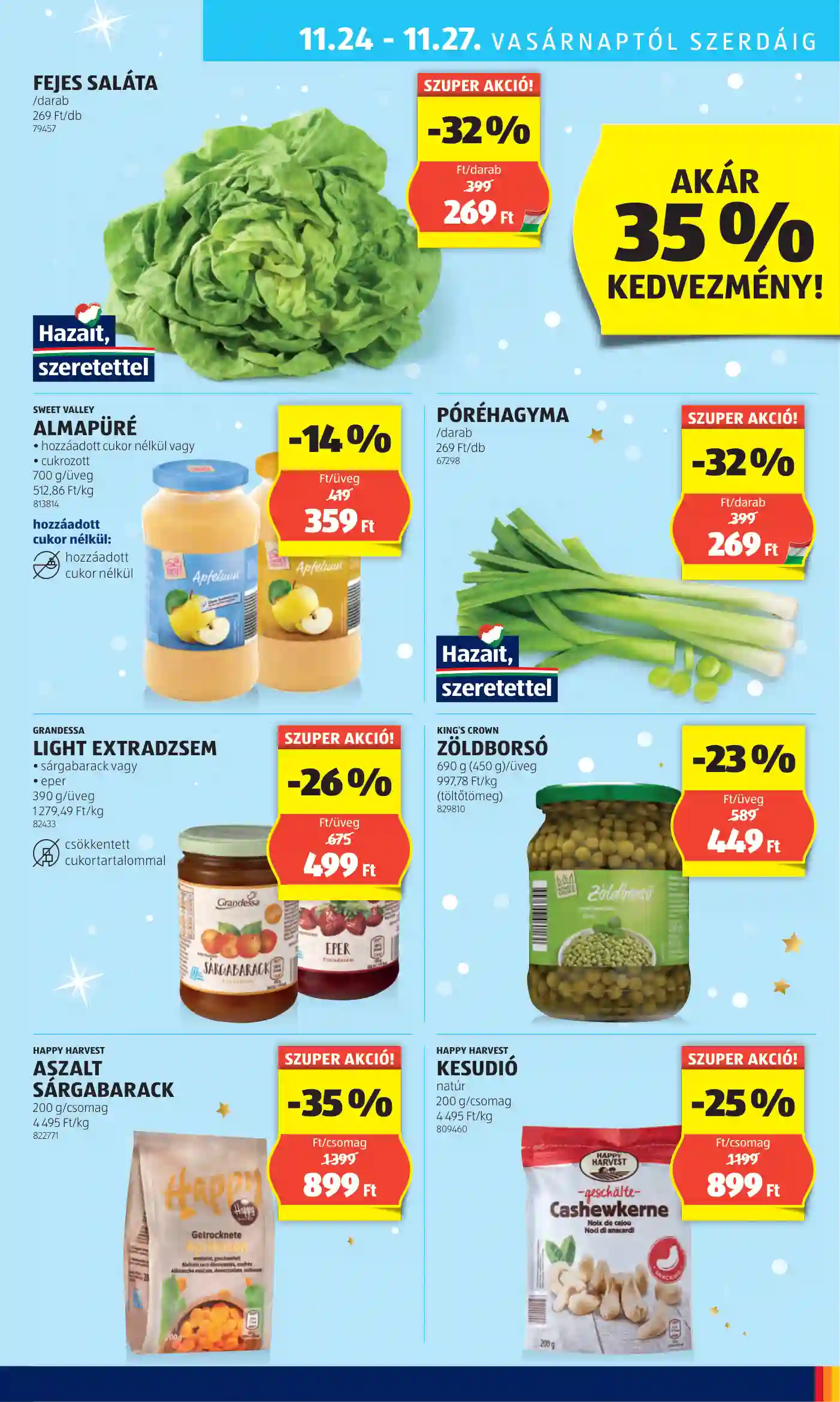 Aldi akciós újság 47. hét (40 oldal)