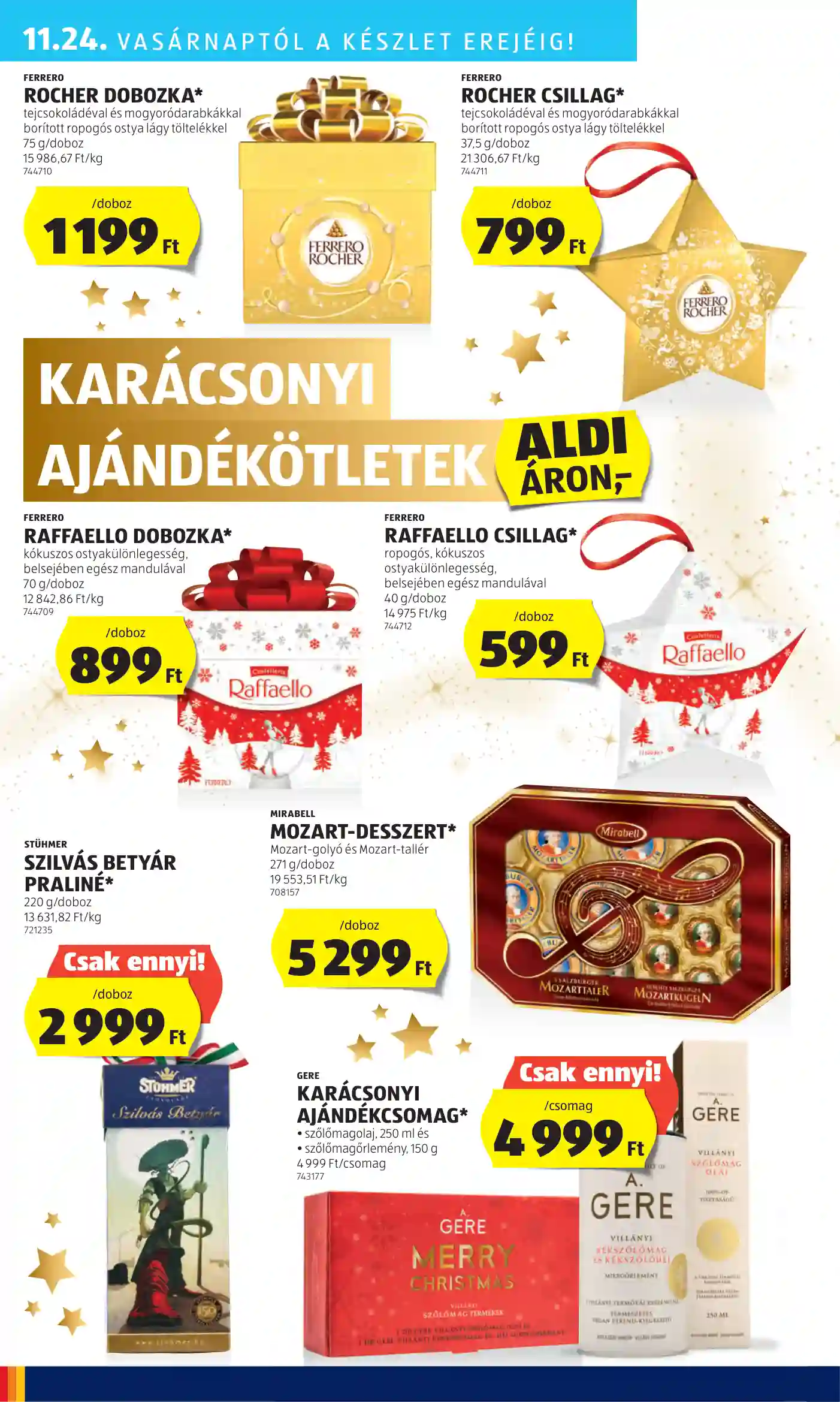 Aldi akciós újság 47. hét (56 oldal)