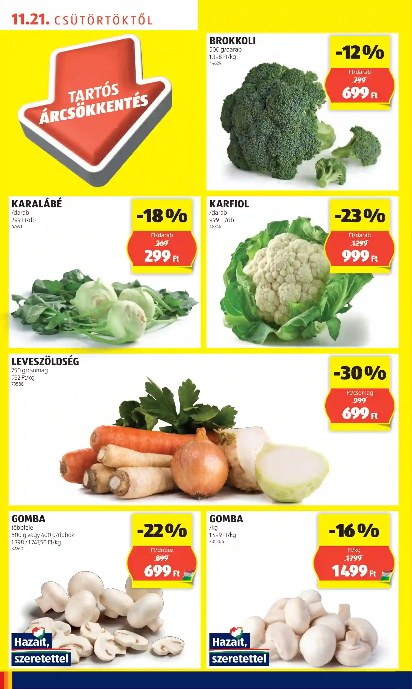 Aldi akciós újság 47. hét (75 oldal)