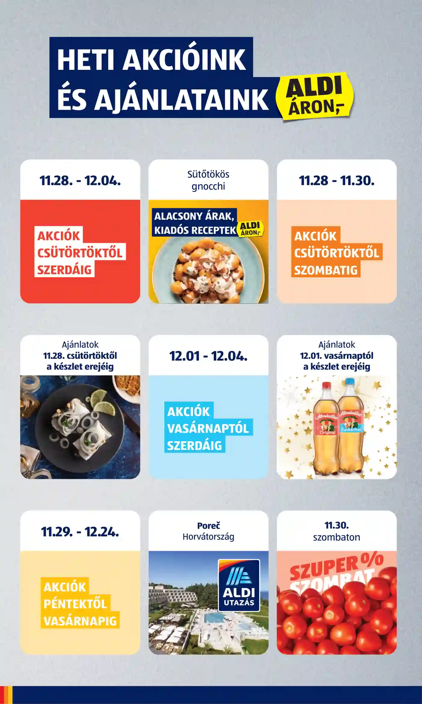 Aldi akciós újság 48. hét (2 oldal)