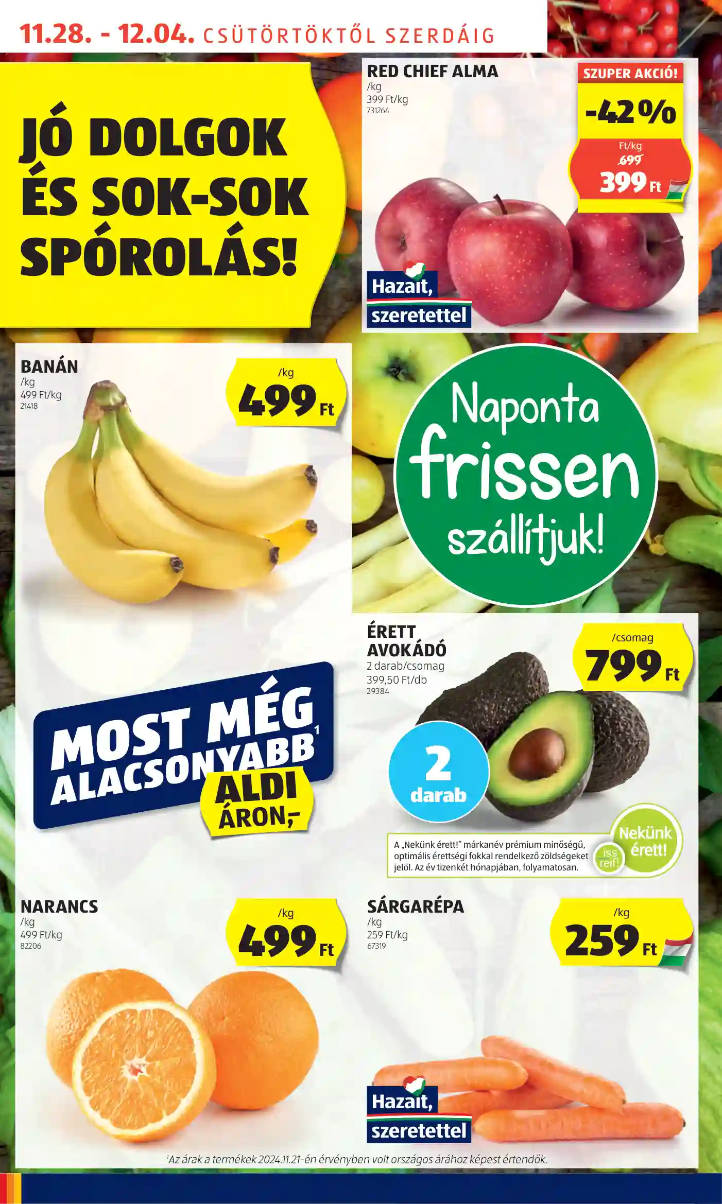Aldi akciós újság 48. hét (24 oldal)