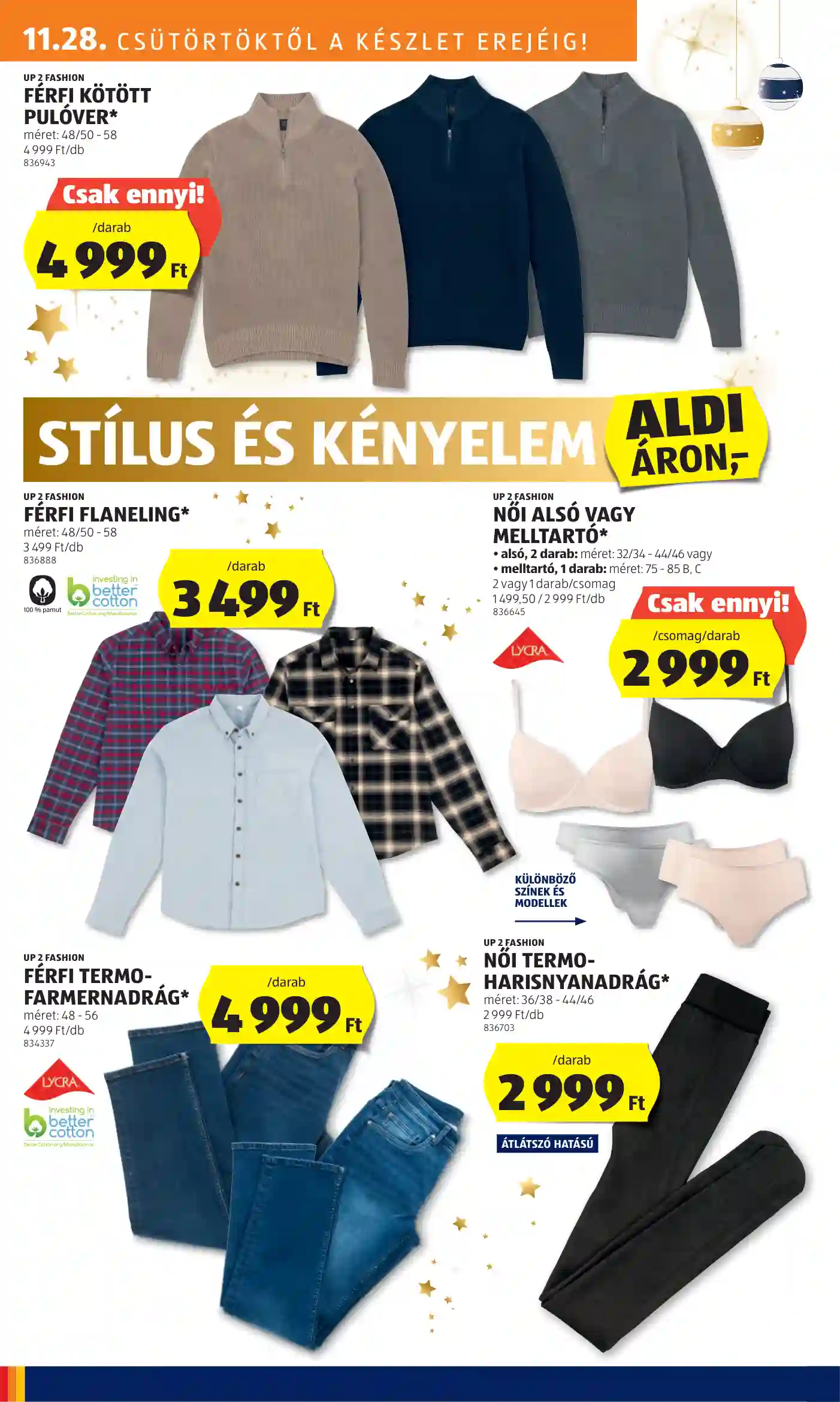 Aldi akciós újság 48. hét (30 oldal)