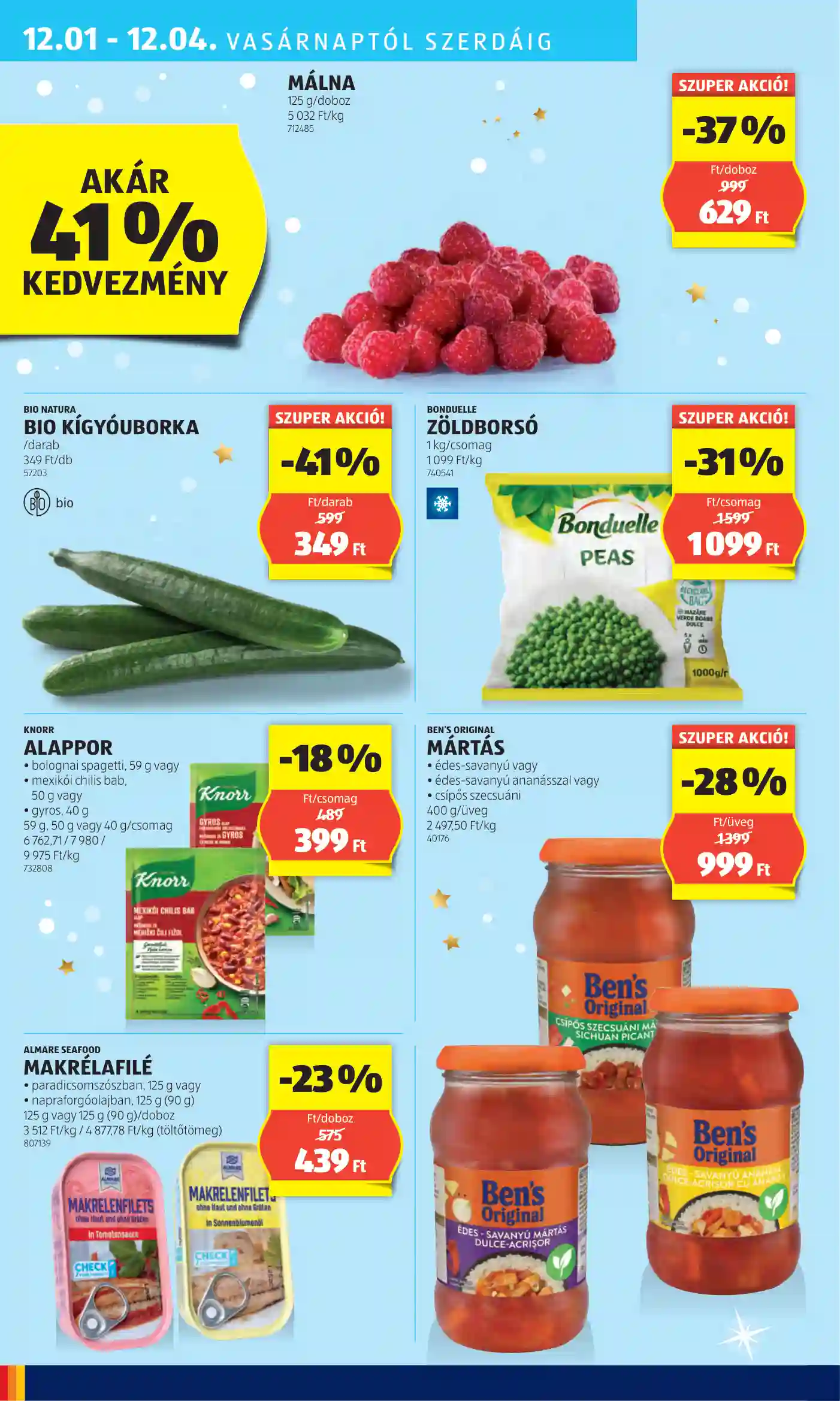 Aldi akciós újság 48. hét (41 oldal)
