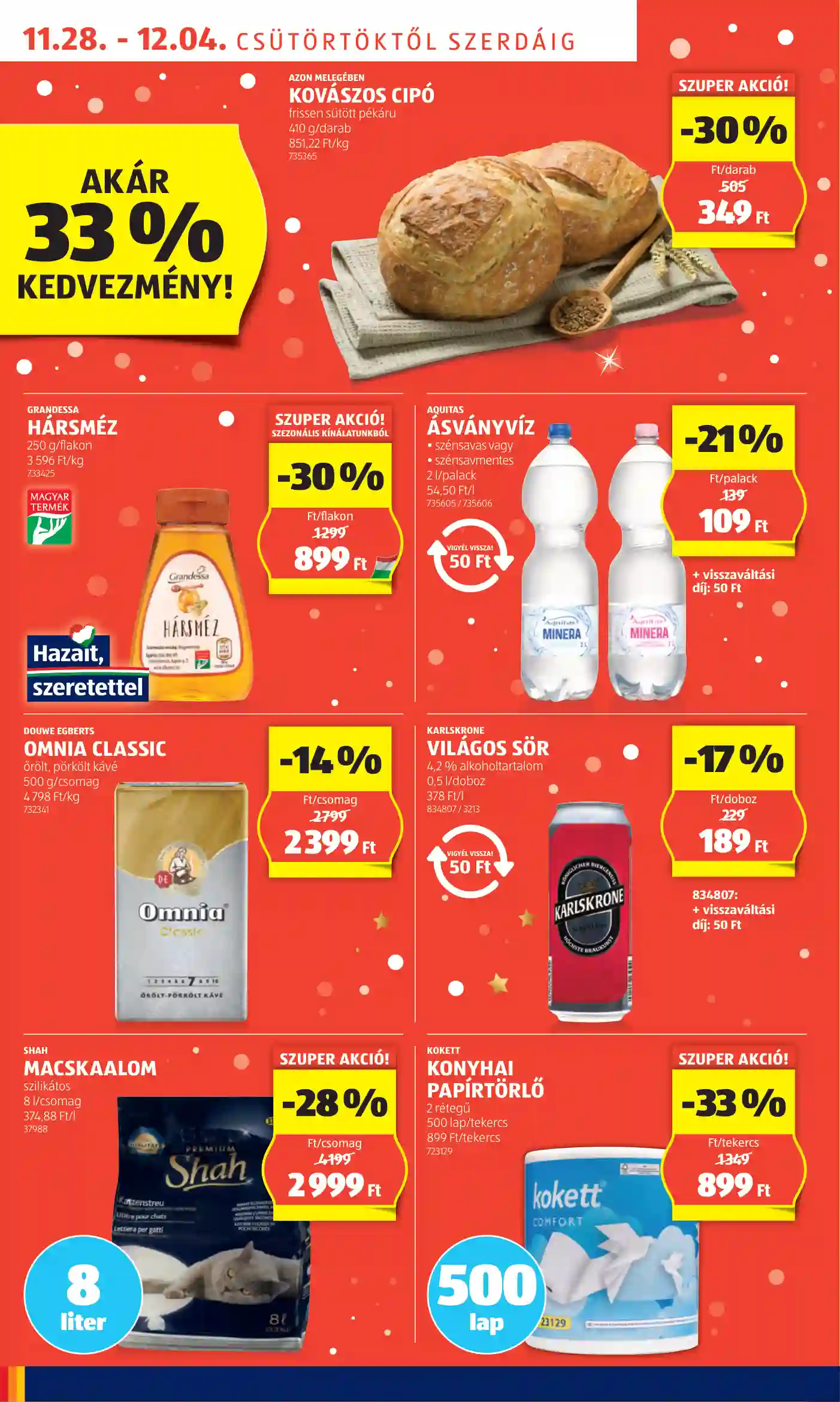 Aldi akciós újság 48. hét (46 oldal)