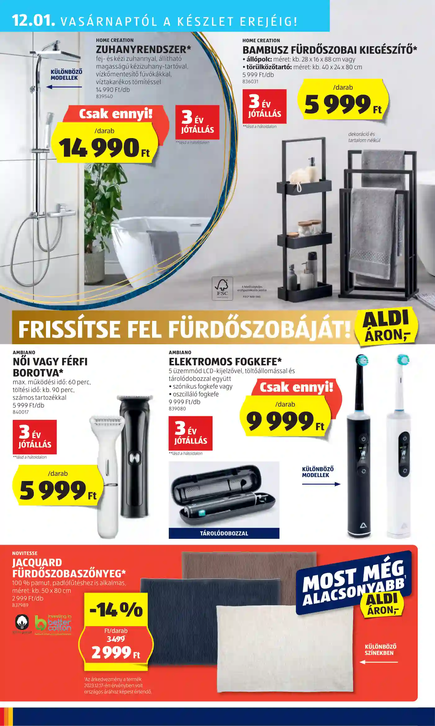 Aldi akciós újság 48. hét (61 oldal)