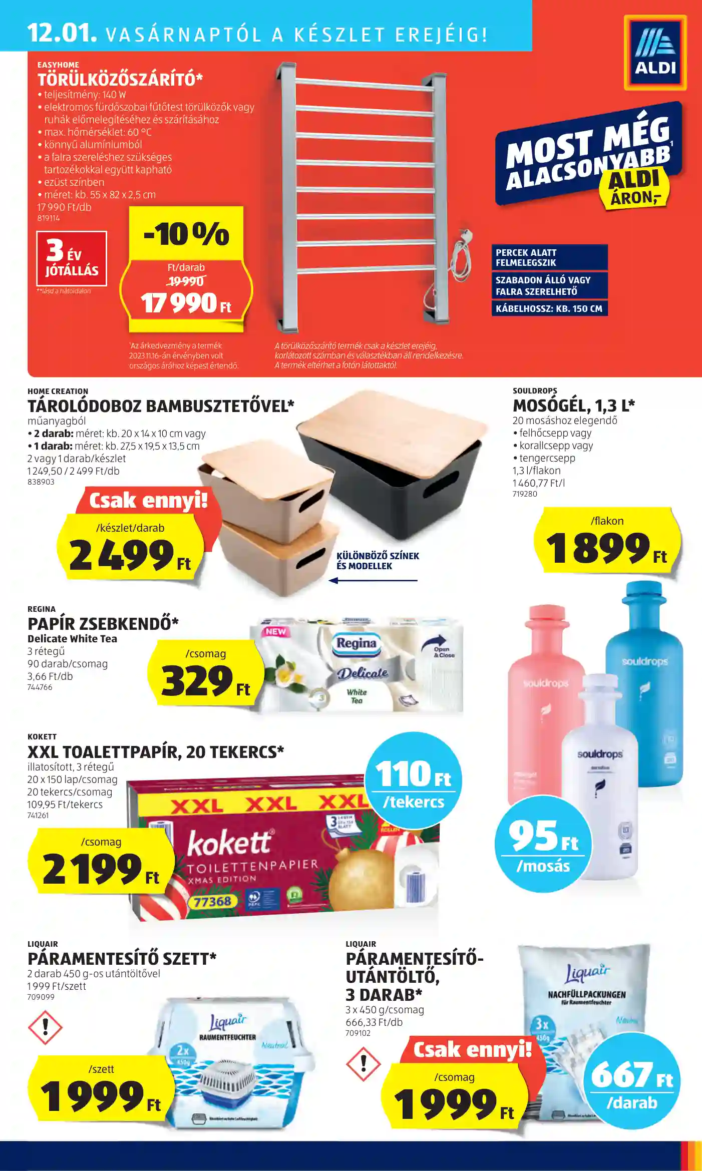 Aldi akciós újság 48. hét (62 oldal)