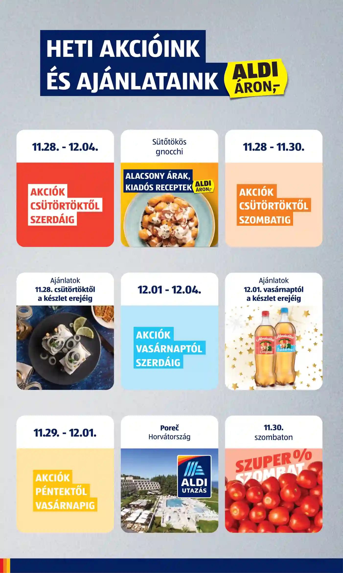 Aldi akciós újság 48. hét (2 oldal)
