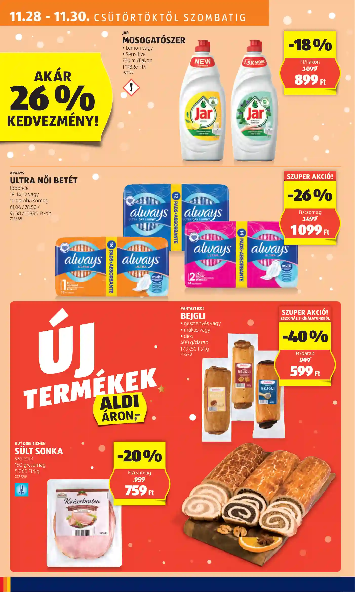 Aldi akciós újság 48. hét (8 oldal)