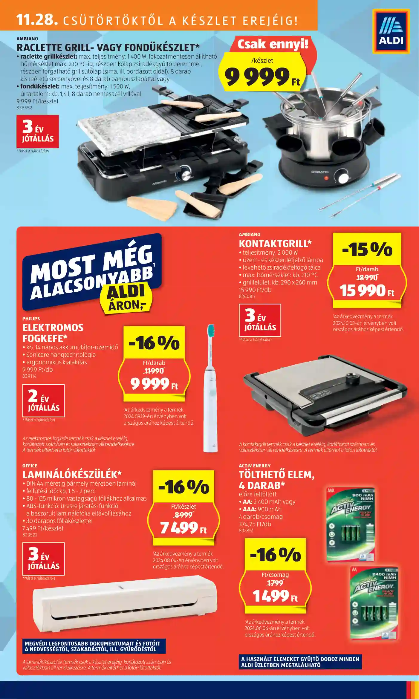 Aldi akciós újság 48. hét (18 oldal)