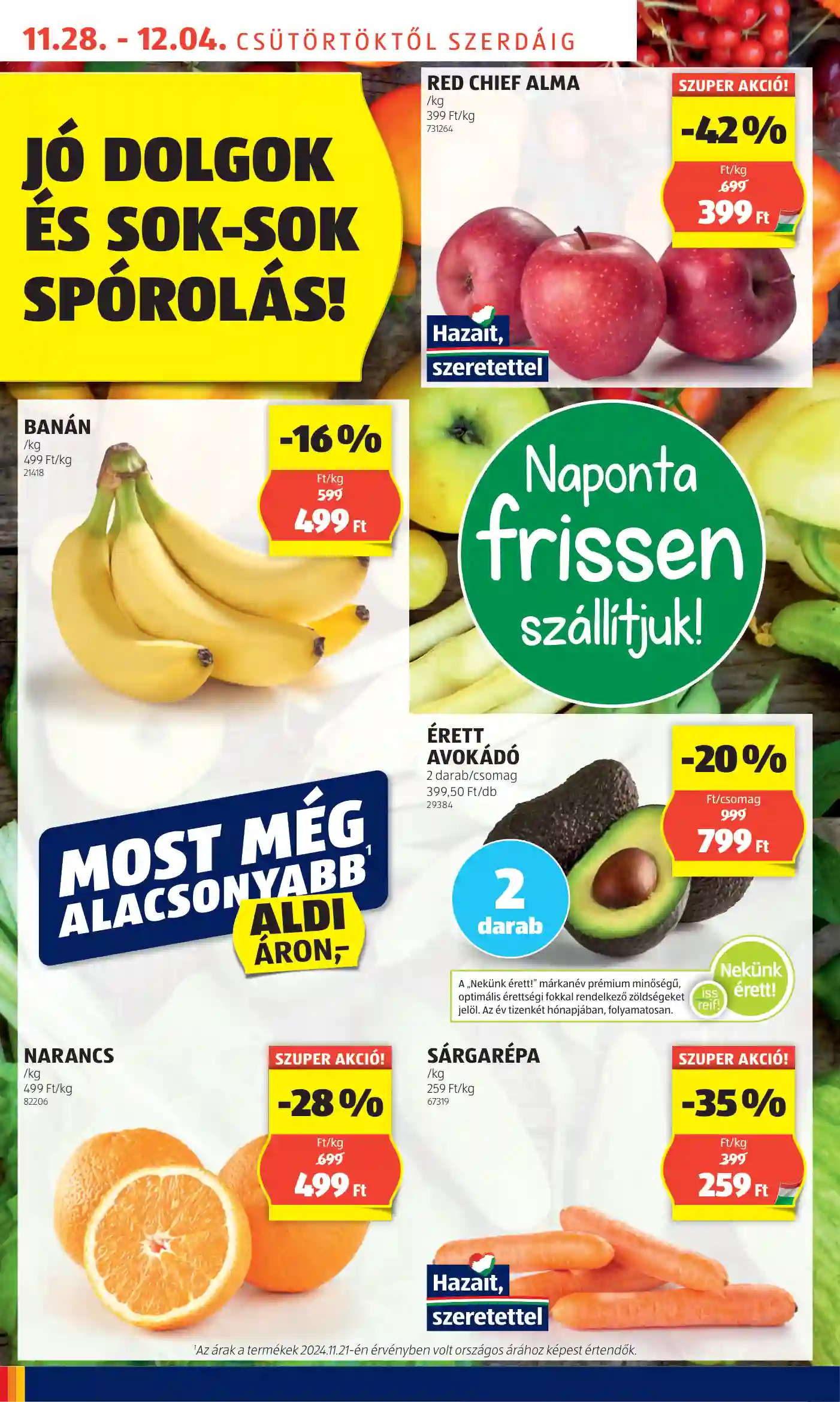 Aldi akciós újság 48. hét (24 oldal)