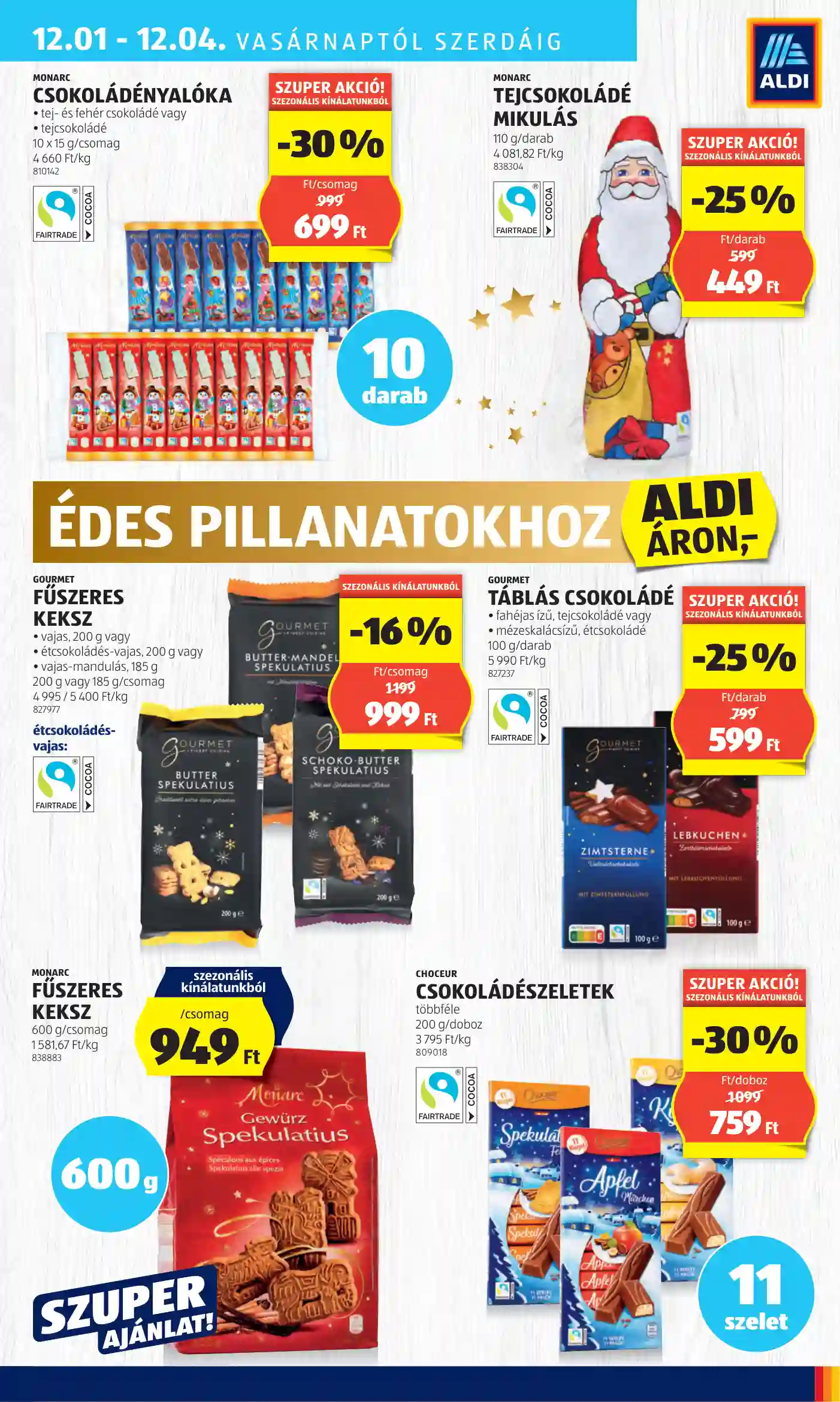 Aldi akciós újság 48. hét (53 oldal)