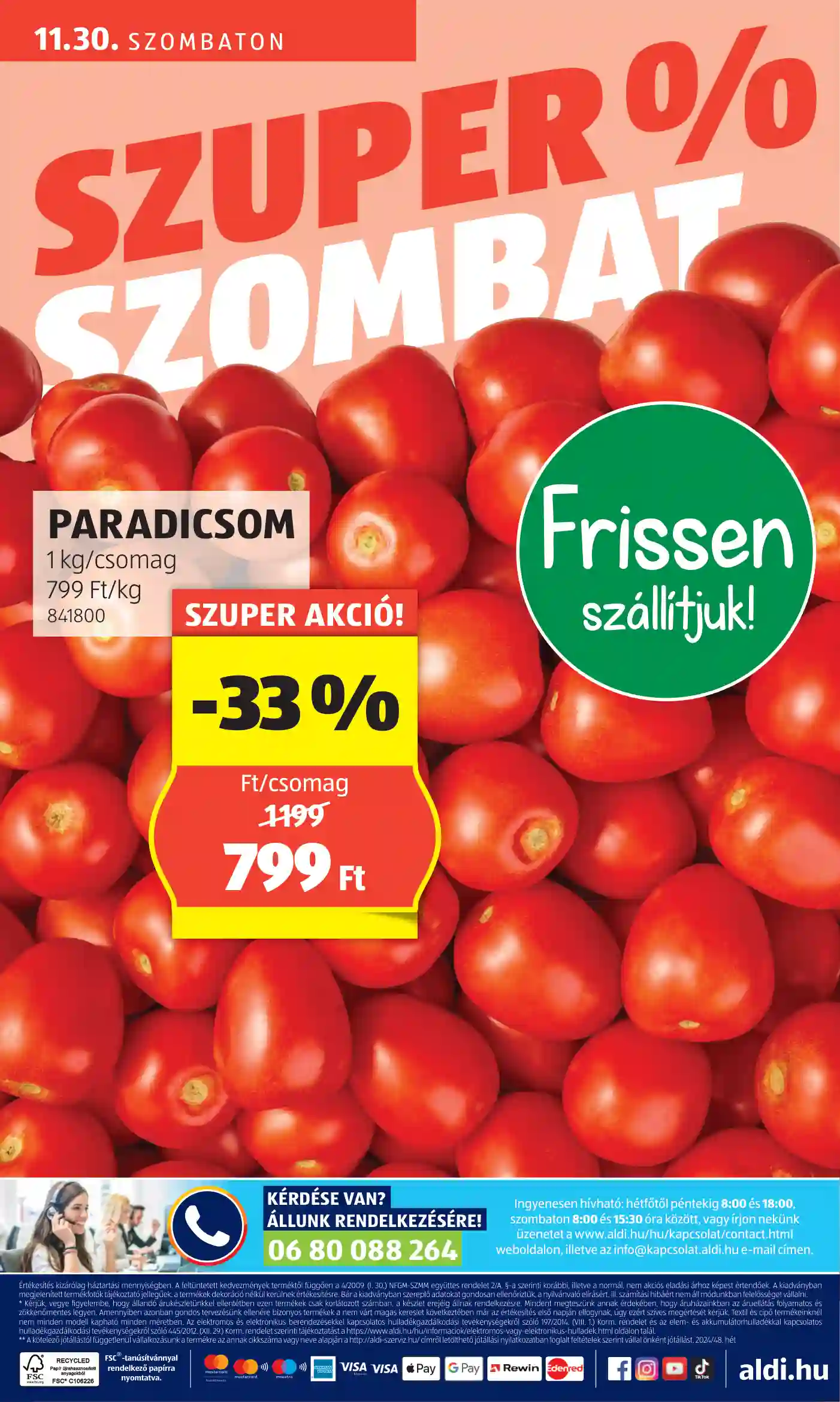 Aldi akciós újság 48. hét (71 oldal)