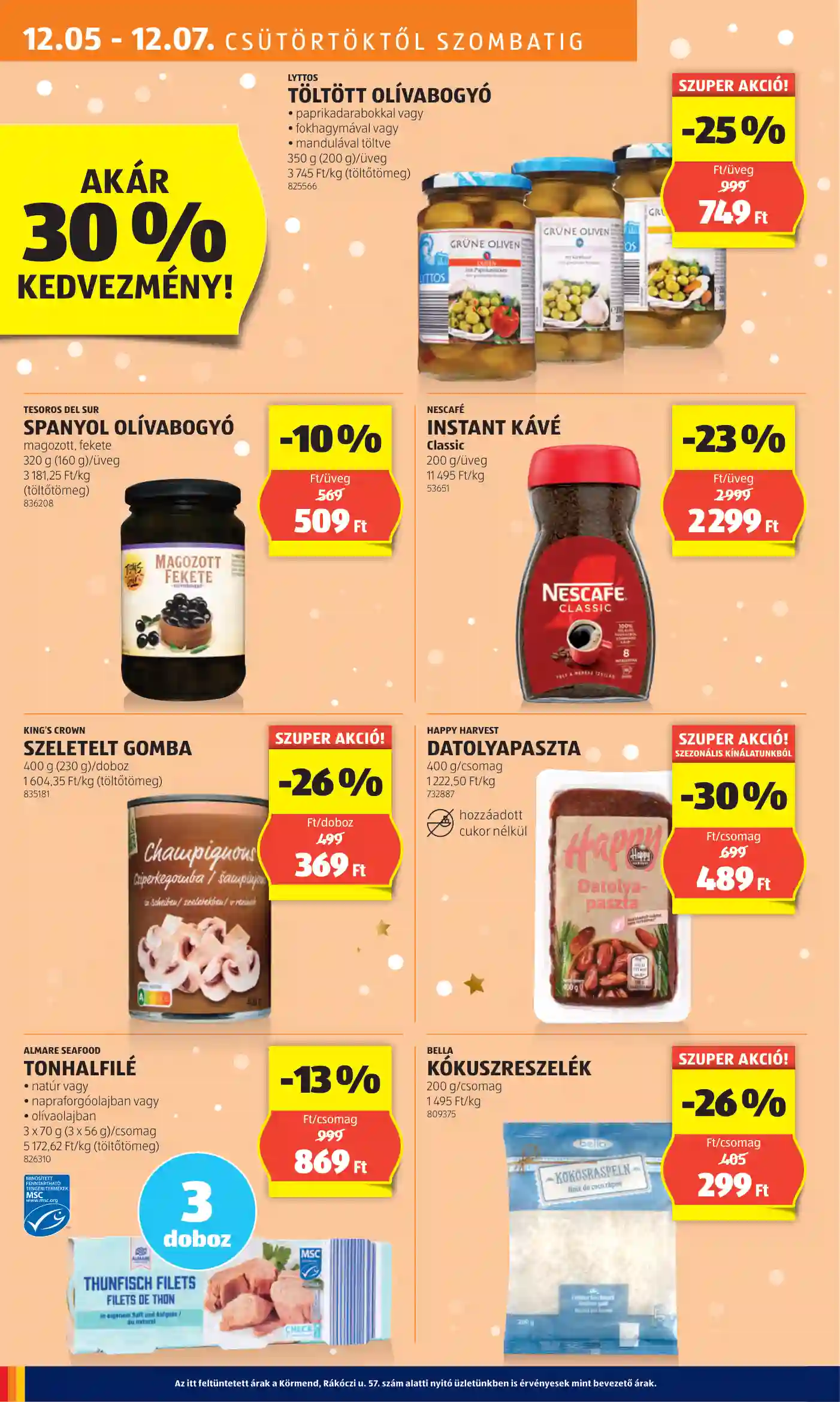 Aldi akciós újság 49. hét (6 oldal)