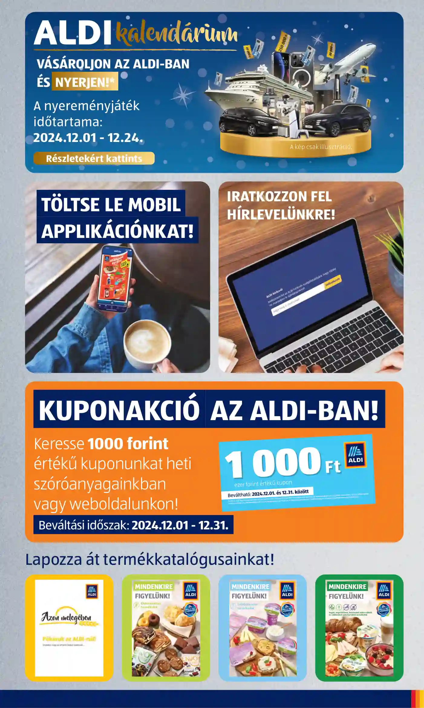 Aldi akciós újság 49. hét (13 oldal)