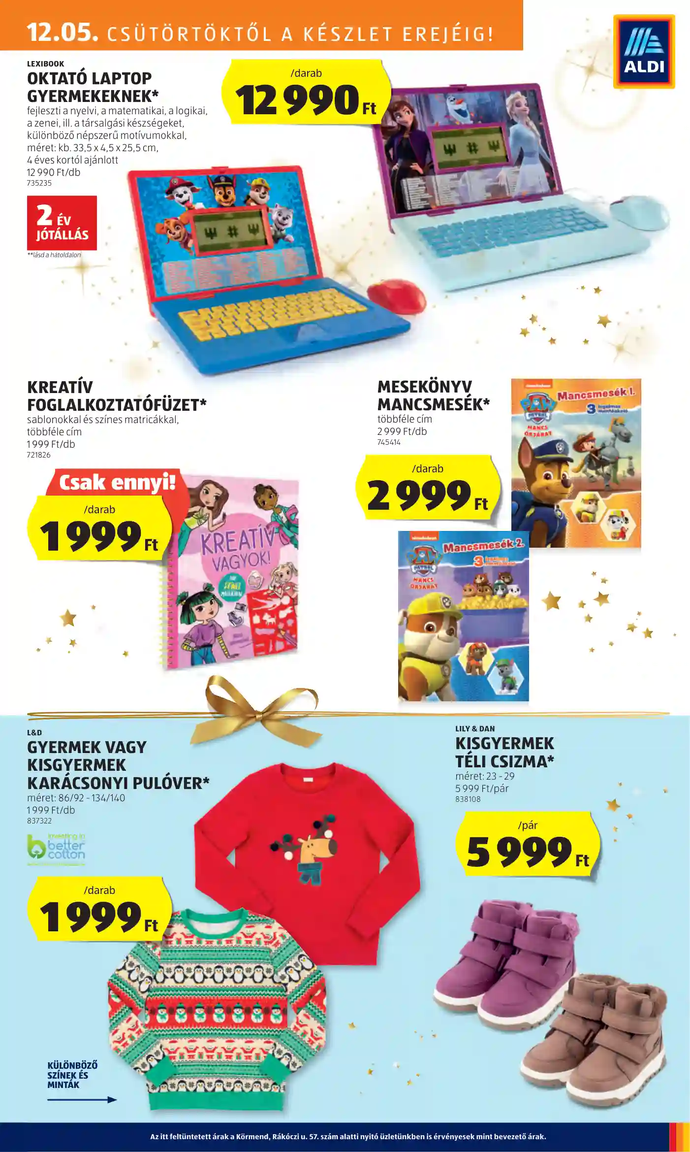 Aldi akciós újság 49. hét (27 oldal)