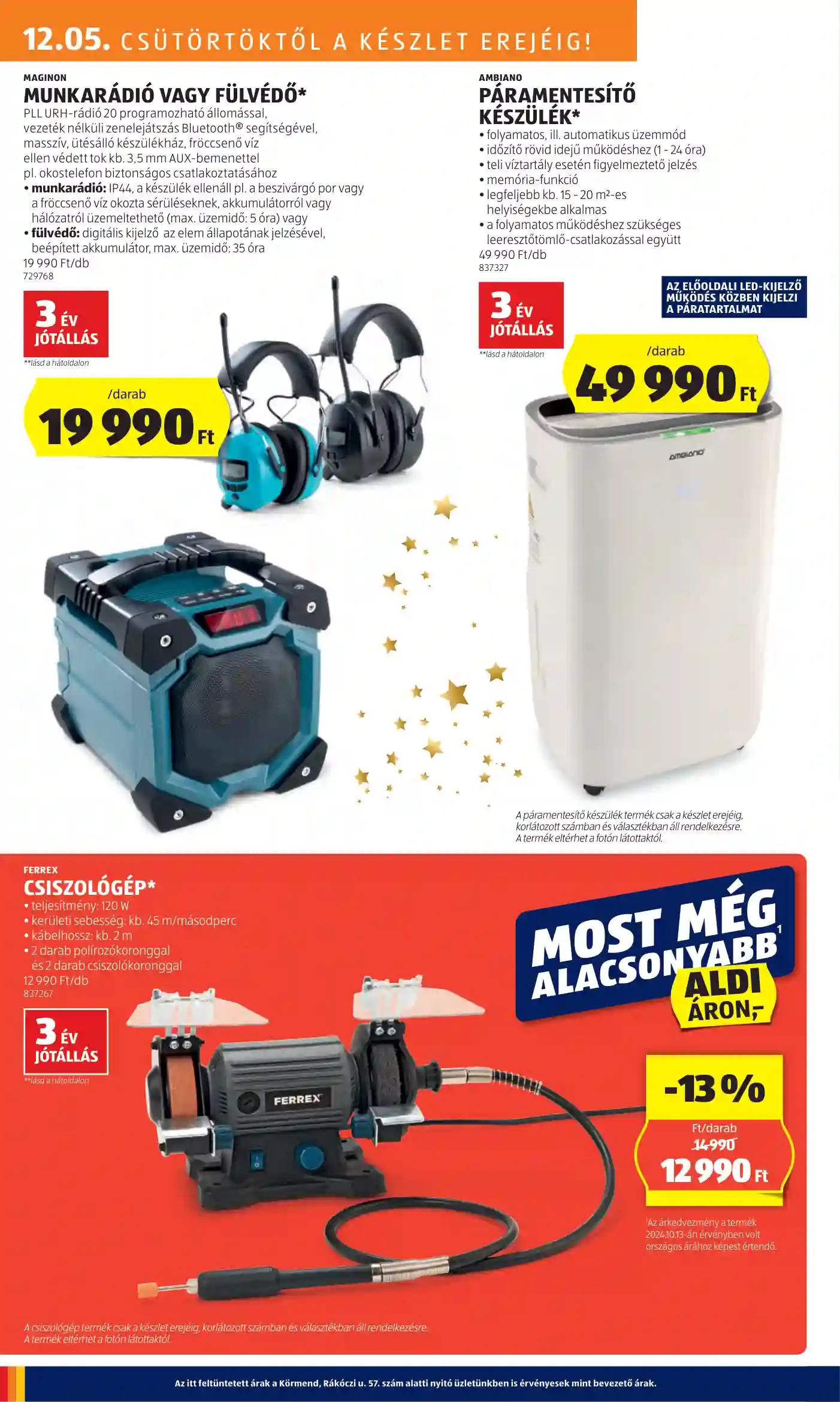 Aldi akciós újság 49. hét (34 oldal)