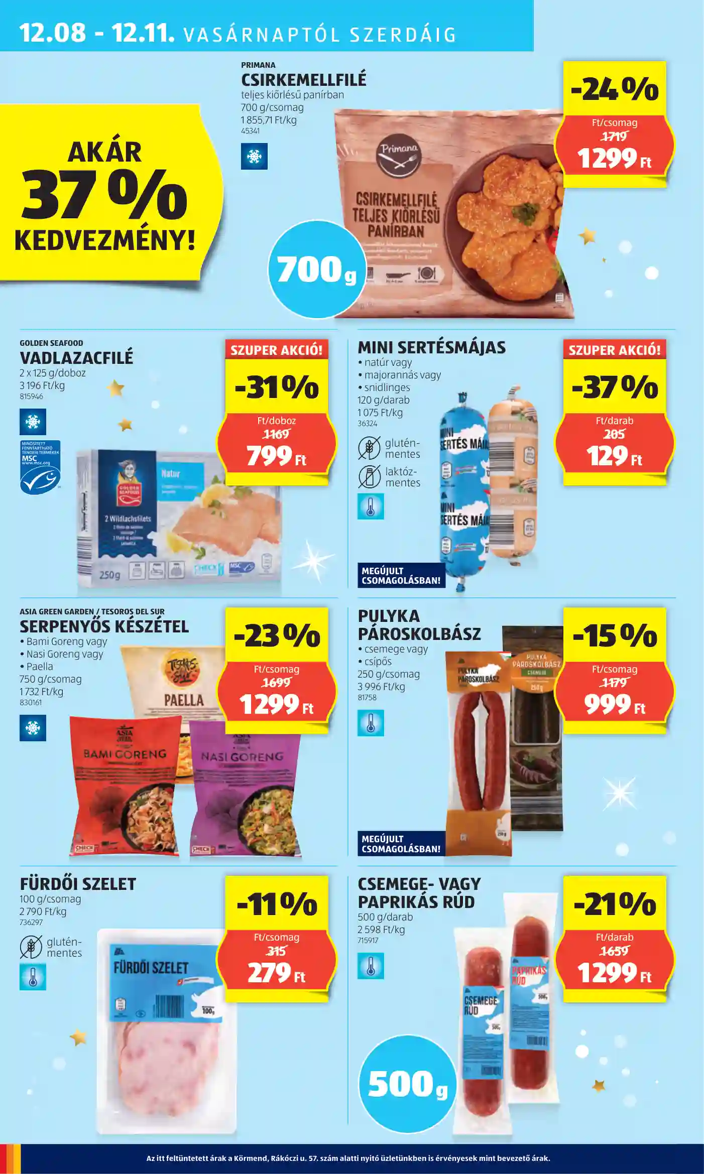 Aldi akciós újság 49. hét (37 oldal)