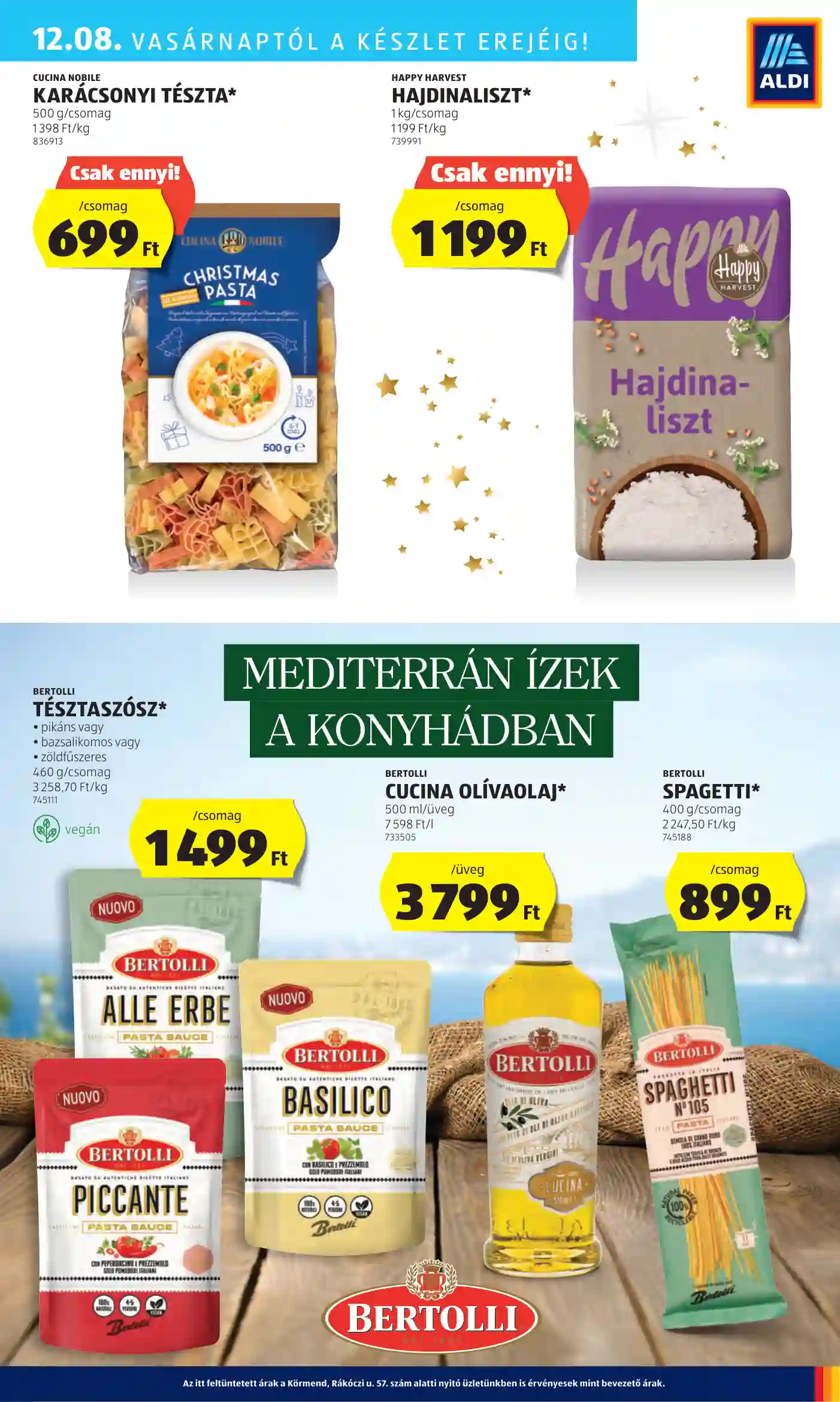 Aldi akciós újság 49. hét (44 oldal)