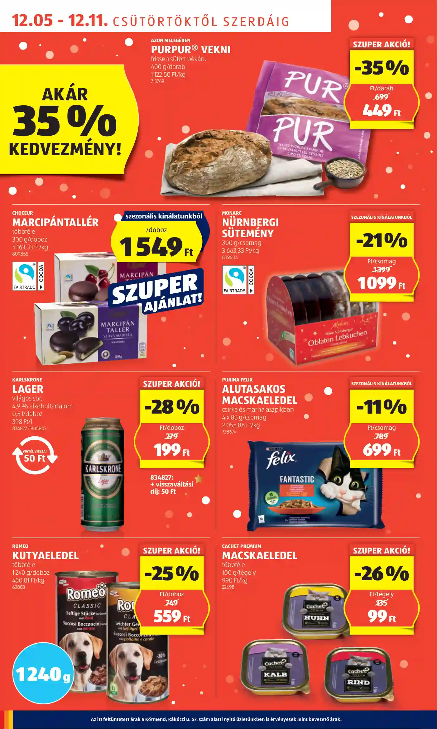 Aldi akciós újság 49. hét (46 oldal)