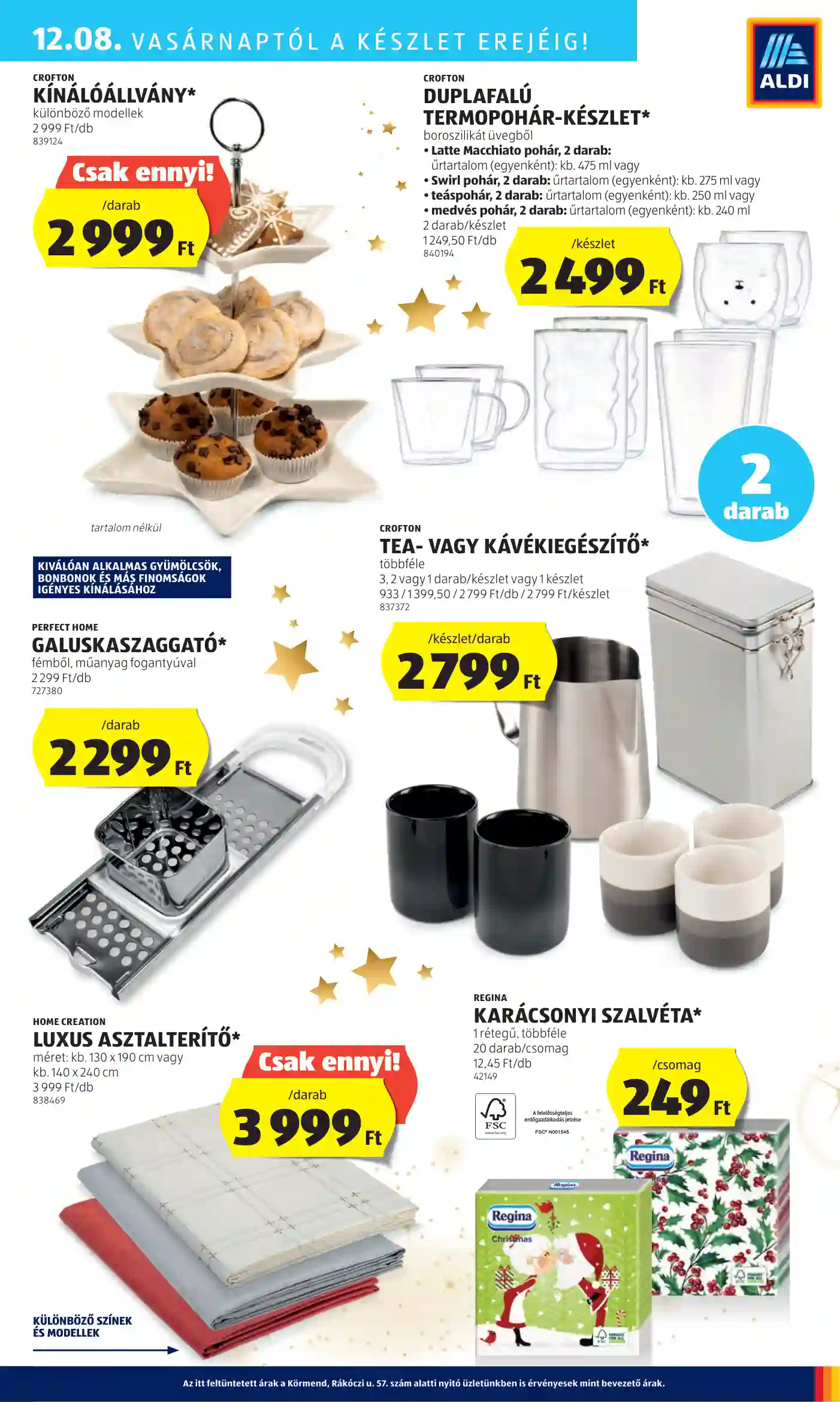 Aldi akciós újság 49. hét (58 oldal)