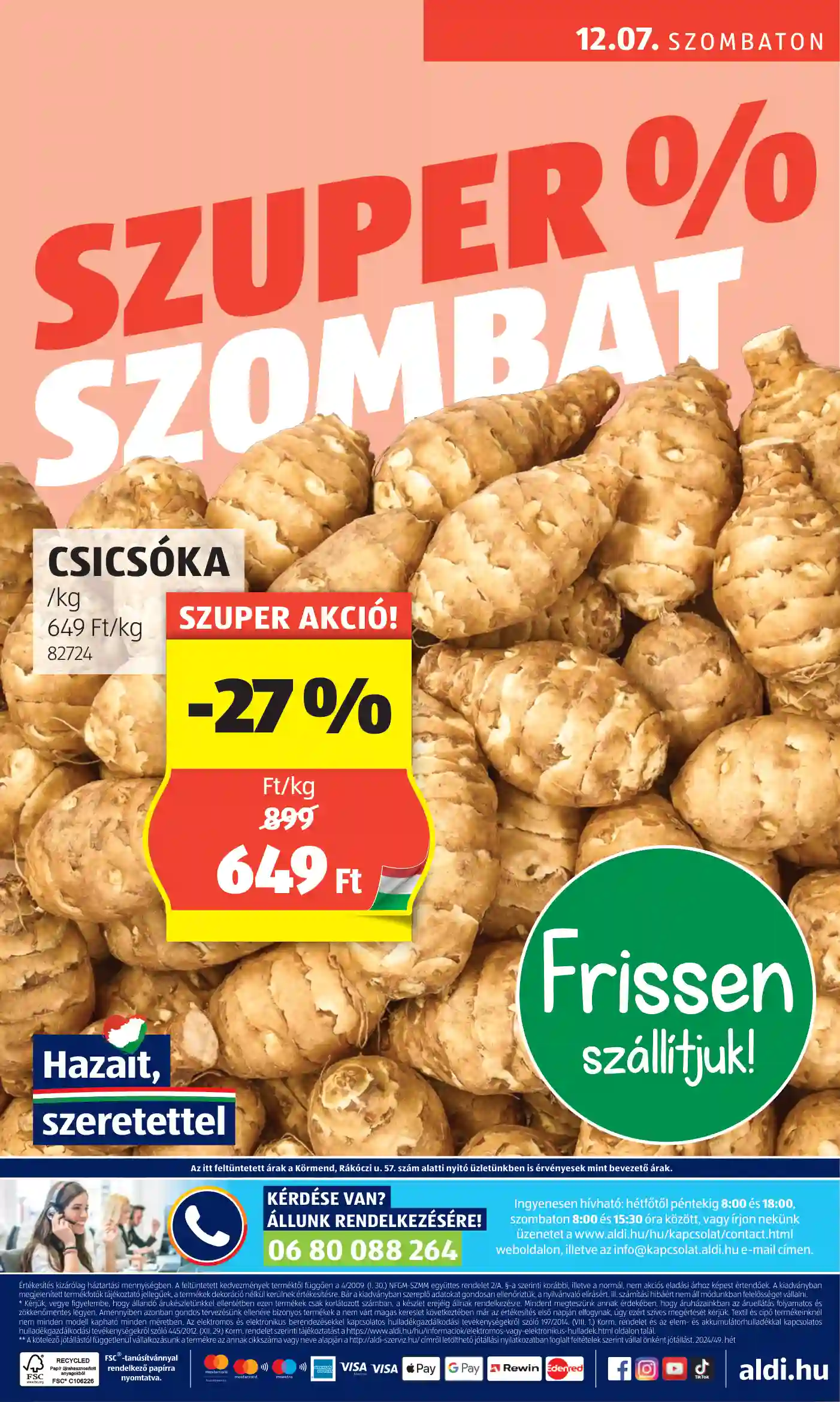 Aldi akciós újság 49. hét (71 oldal)