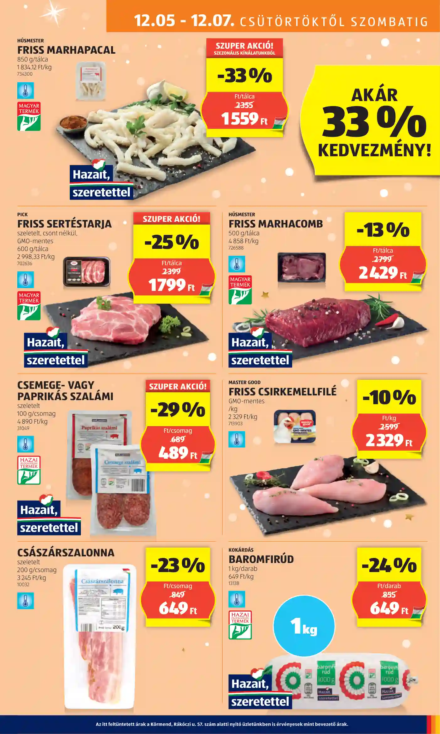 Aldi akciós újság 49. hét (3 oldal)